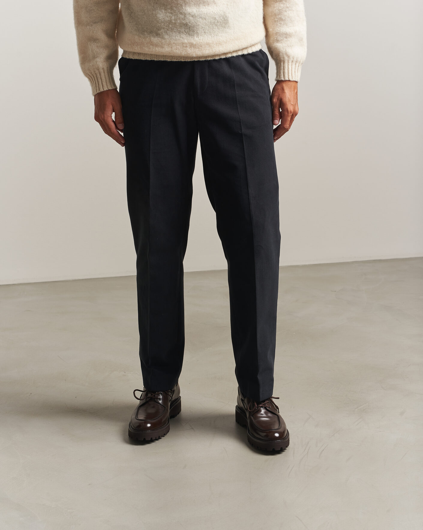 Uomini | Scarpe derby | John Lobb | Tide Moc Toe Derby Dark Brown Calf