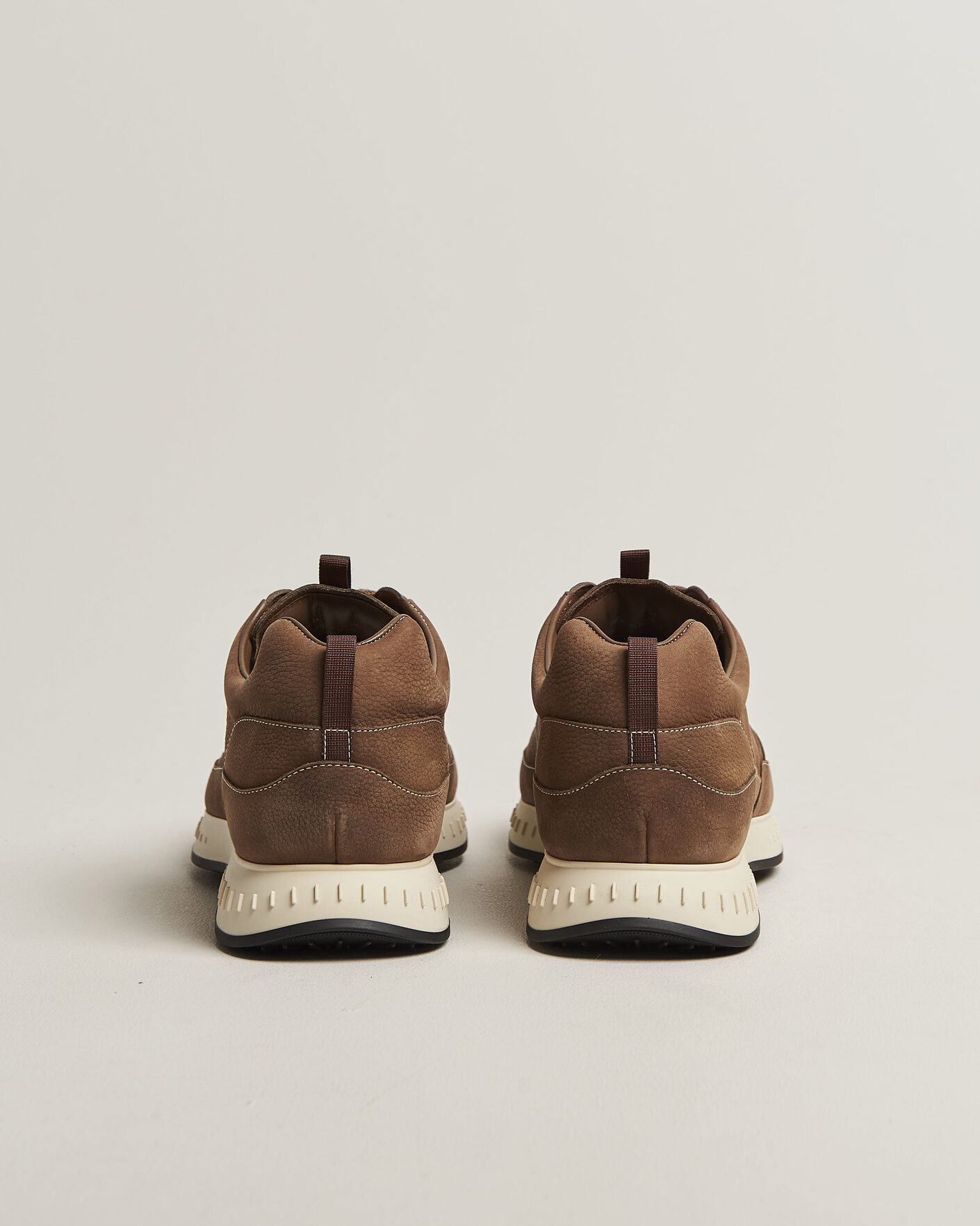 Uomini | Sneakers | John Lobb | Stream Running Sneakers Moka Nubuck