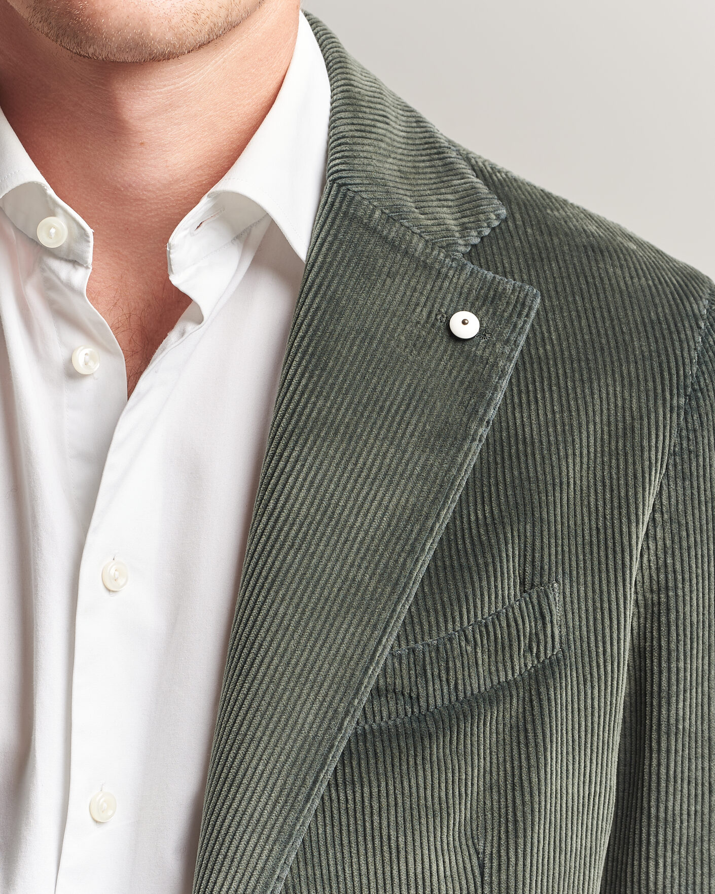 Uomini | Blazers | L.B.M. 1911 | Jack Corduroy Blazer Soft Green