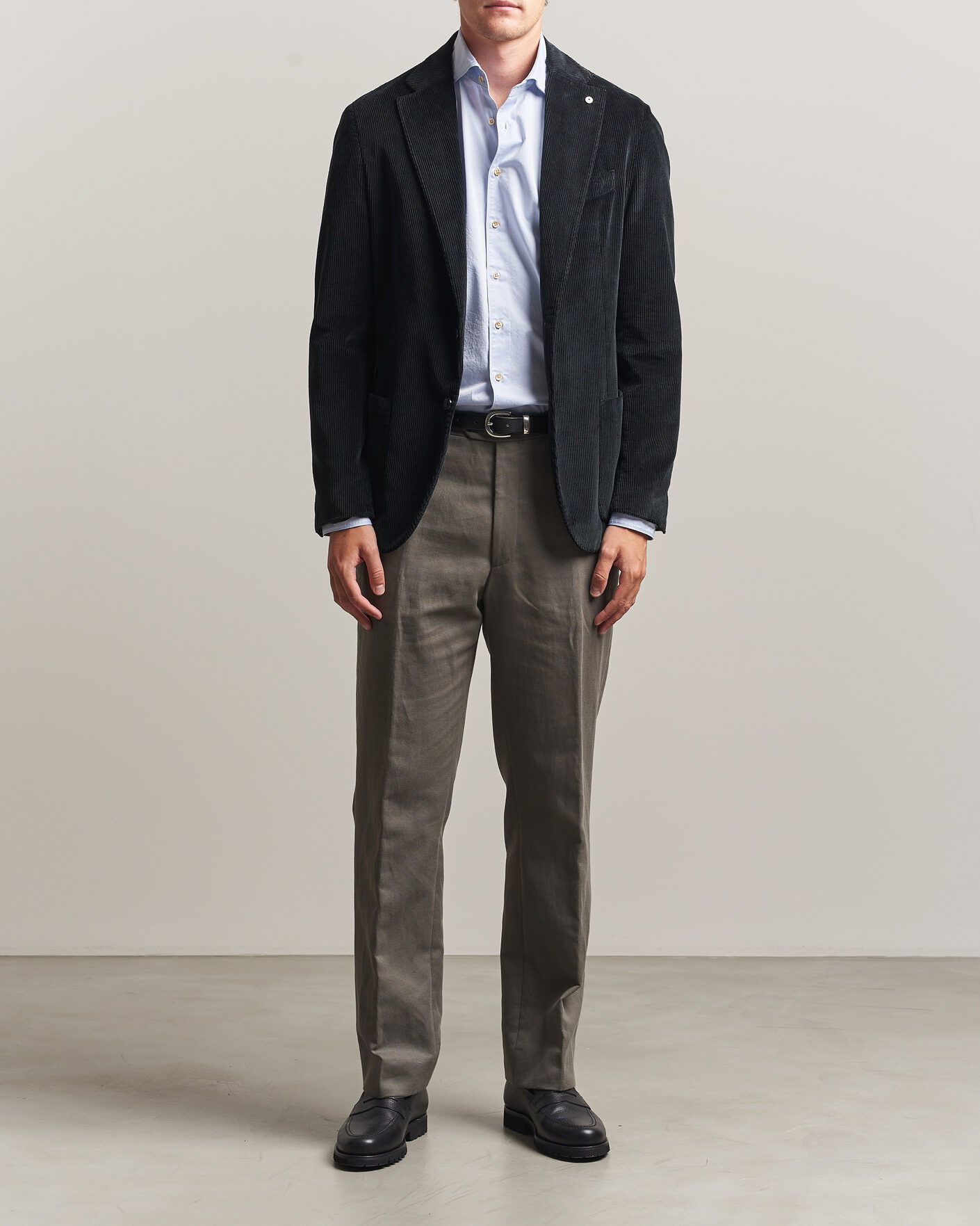 Uomini | Blazers | L.B.M. 1911 | Jack Corduroy Blazer Black