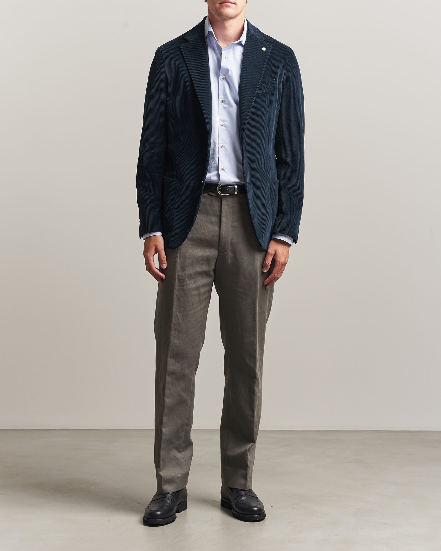 Uomini | Blazers | L.B.M. 1911 | Jack Corduroy Blazer Navy