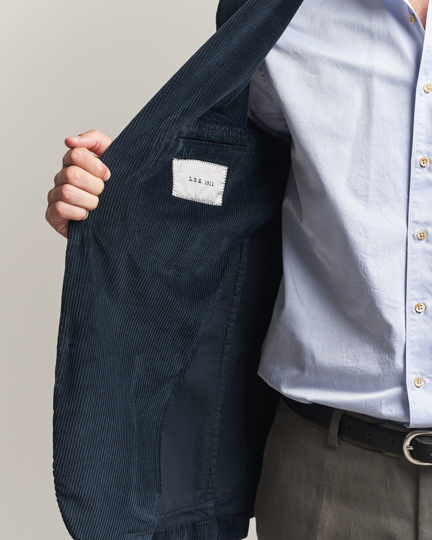 Uomini | Blazers | L.B.M. 1911 | Jack Corduroy Blazer Navy