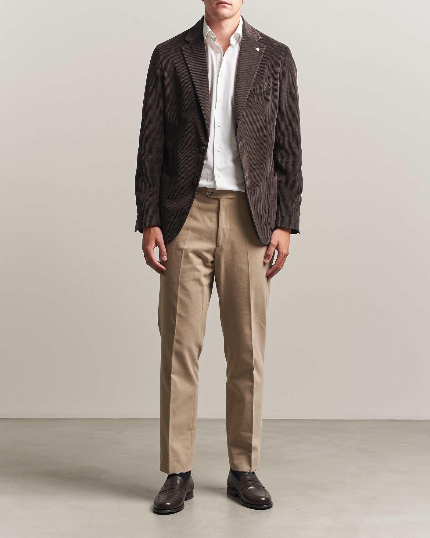 Uomini | Blazers | L.B.M. 1911 | Jack Corduroy Blazer Brown