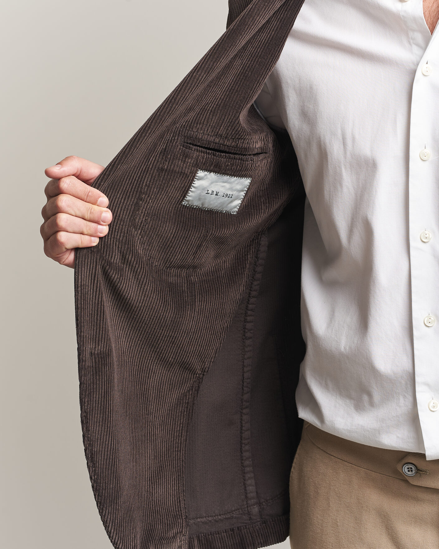 Uomini | Blazers | L.B.M. 1911 | Jack Corduroy Blazer Brown
