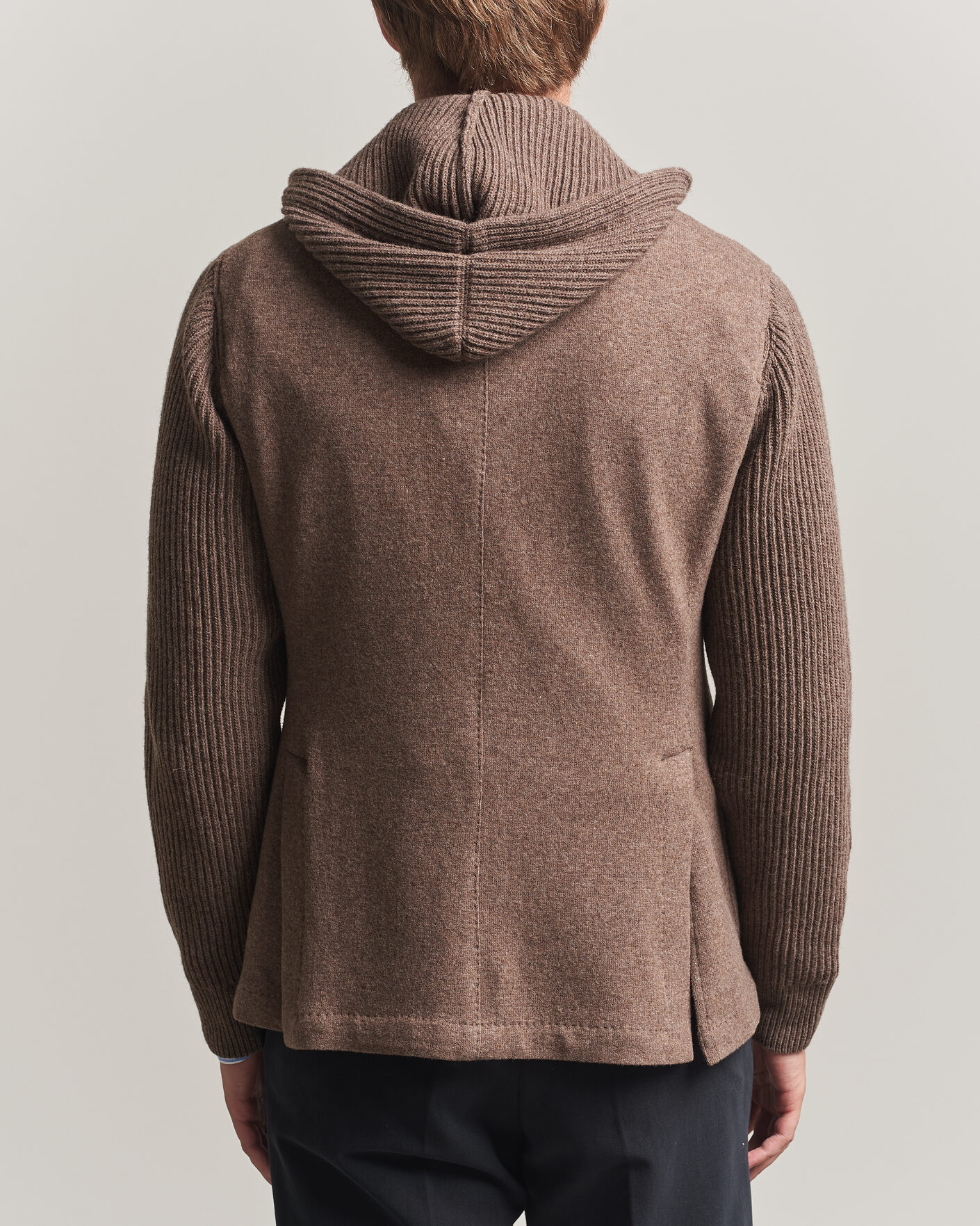 Uomini | Blazers | L.B.M. 1911 | Ivan Hybrid Wool Blazer Brown