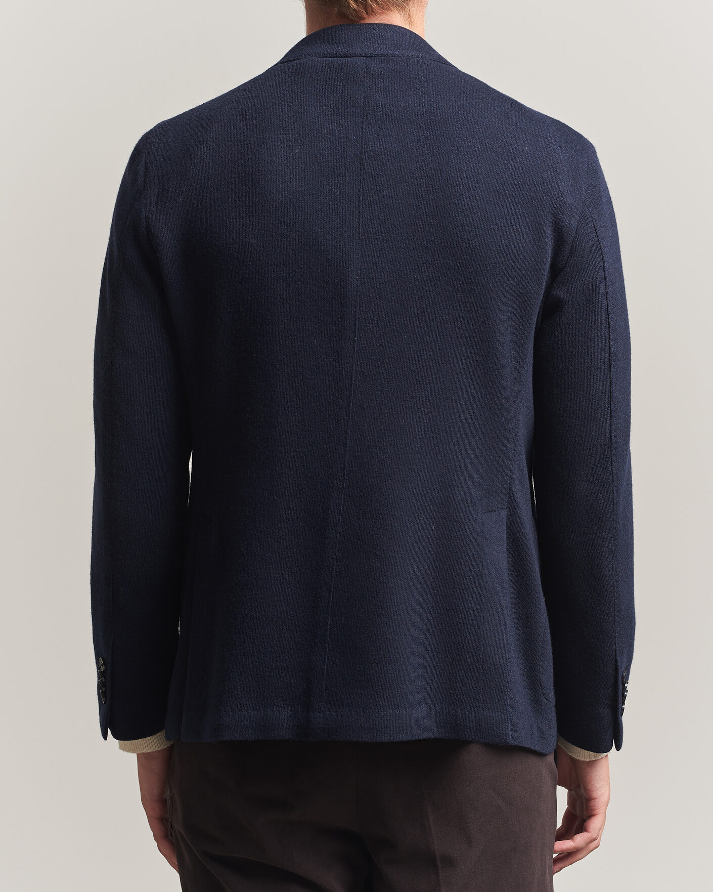 Uomini | Blazers | L.B.M. 1911 | Jack Knitted Cashmere Mix Blazer Navy