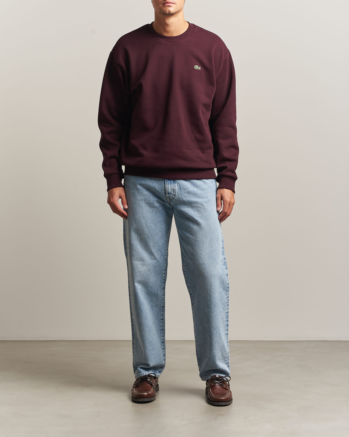 Uomini | Maglieria | Lacoste | Crew Neck Sweatshirt Oxalis