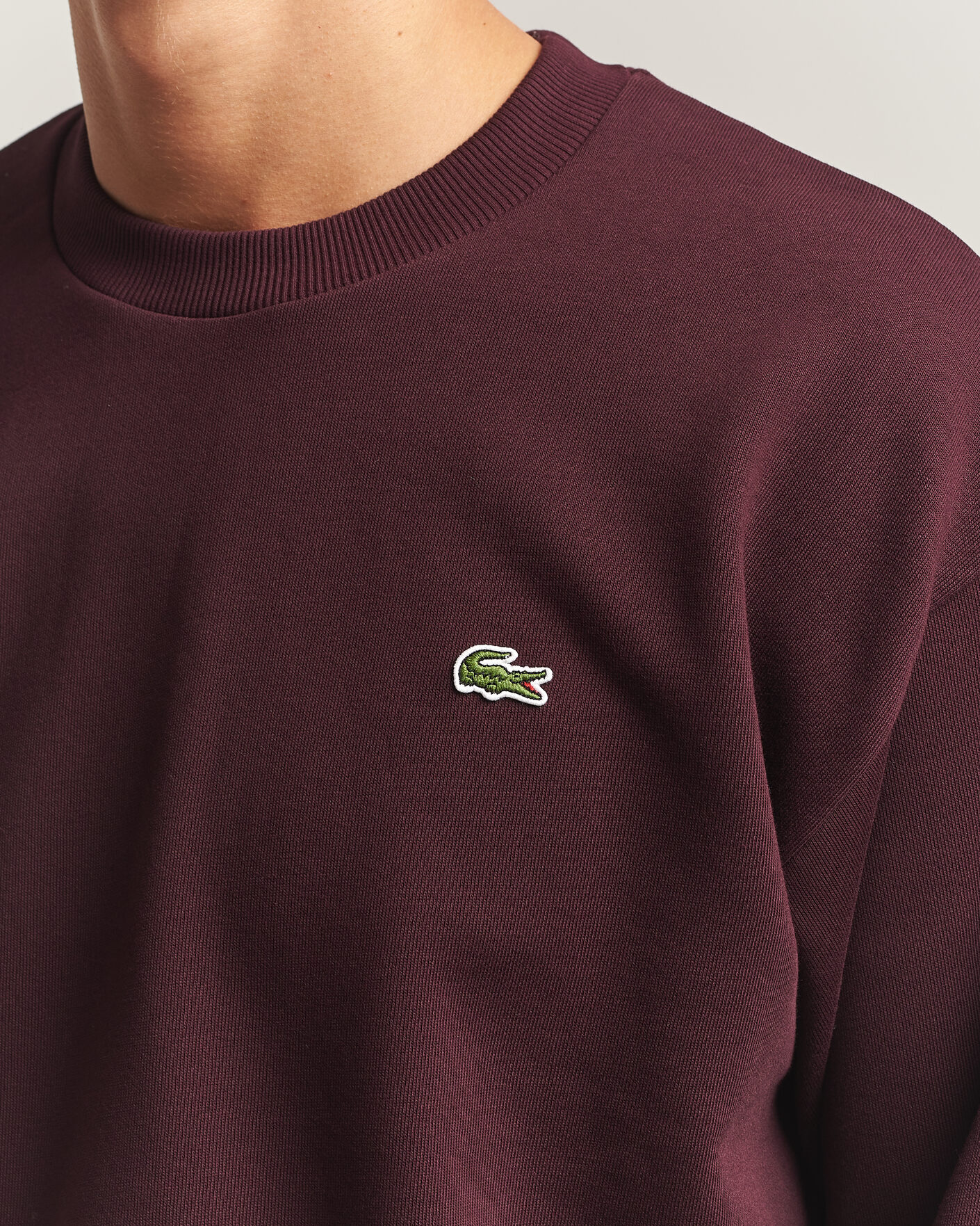 Uomini | Maglieria | Lacoste | Crew Neck Sweatshirt Oxalis