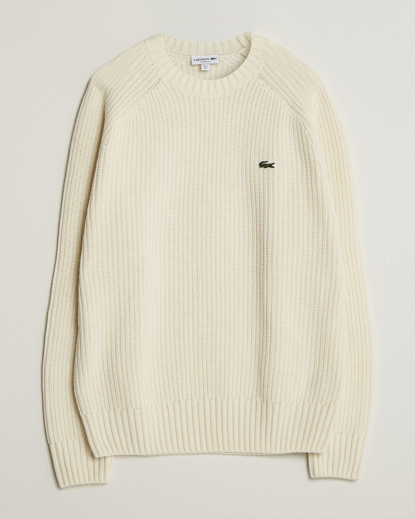 Uomini | Maglieria | Lacoste | Heavy Wool Knitted Sweater Lapland