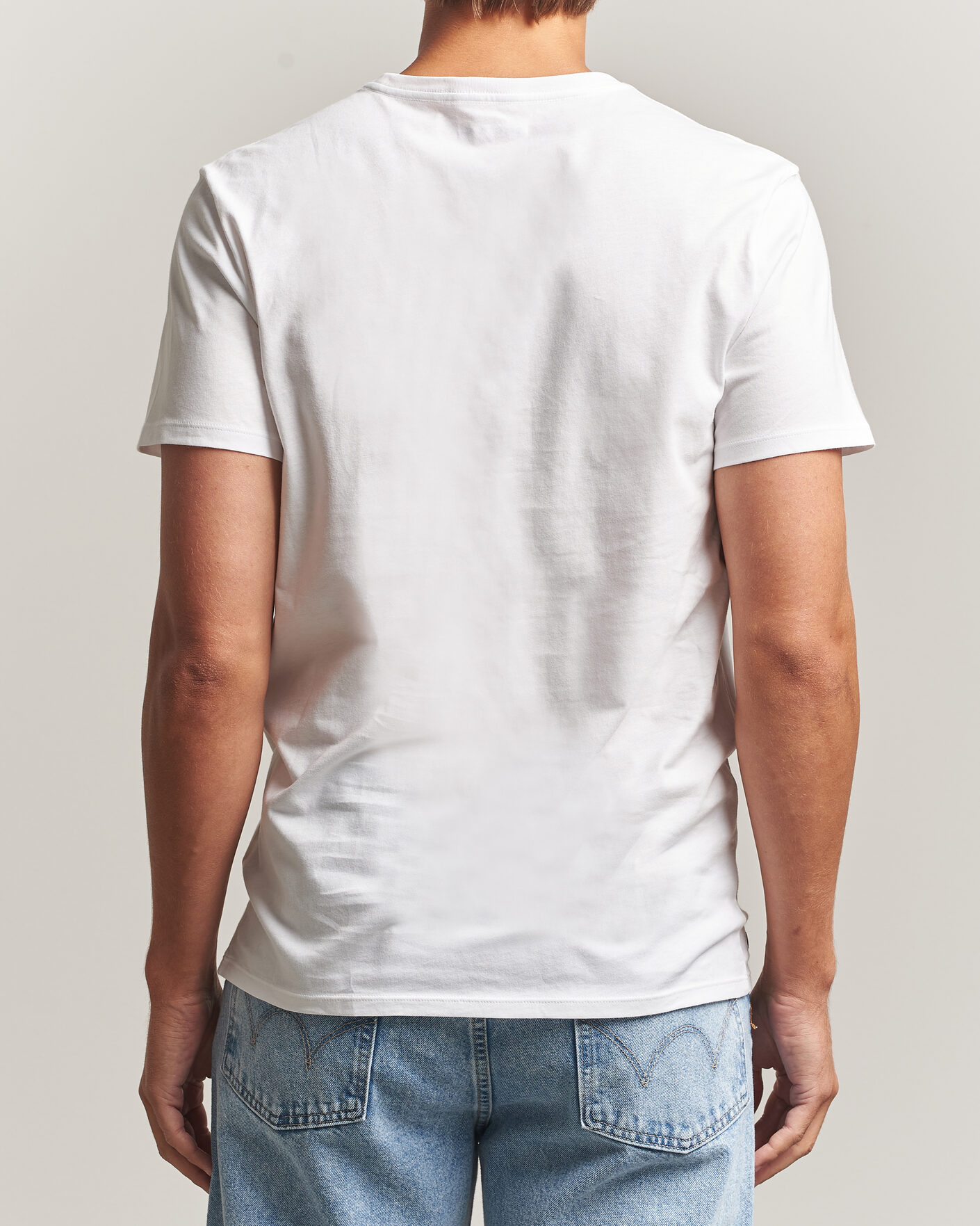 Uomini | T-shirt | Lacoste | 3-Pack Crew Neck T-Shirt White
