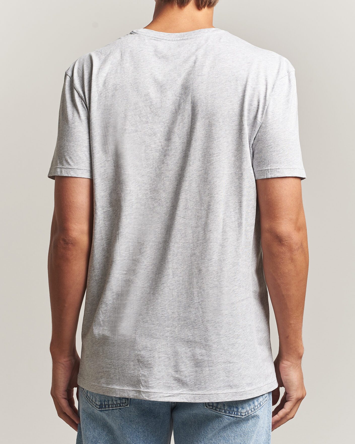 Uomini | T-shirt | Lacoste | 3-Pack Crew Neck T-Shirt White/Grey/Black