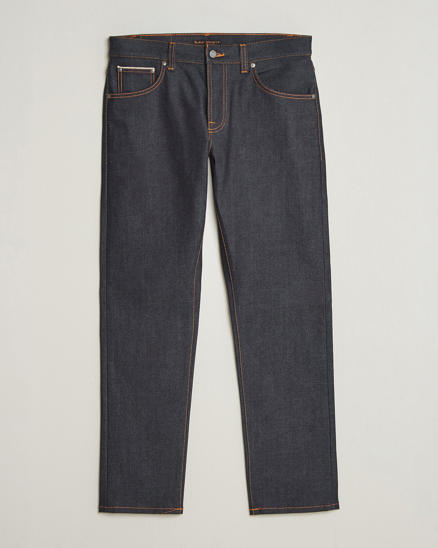 Uomini | Jeans | Nudie Jeans | Solid Ollie Jeans Dry Japan Selvage