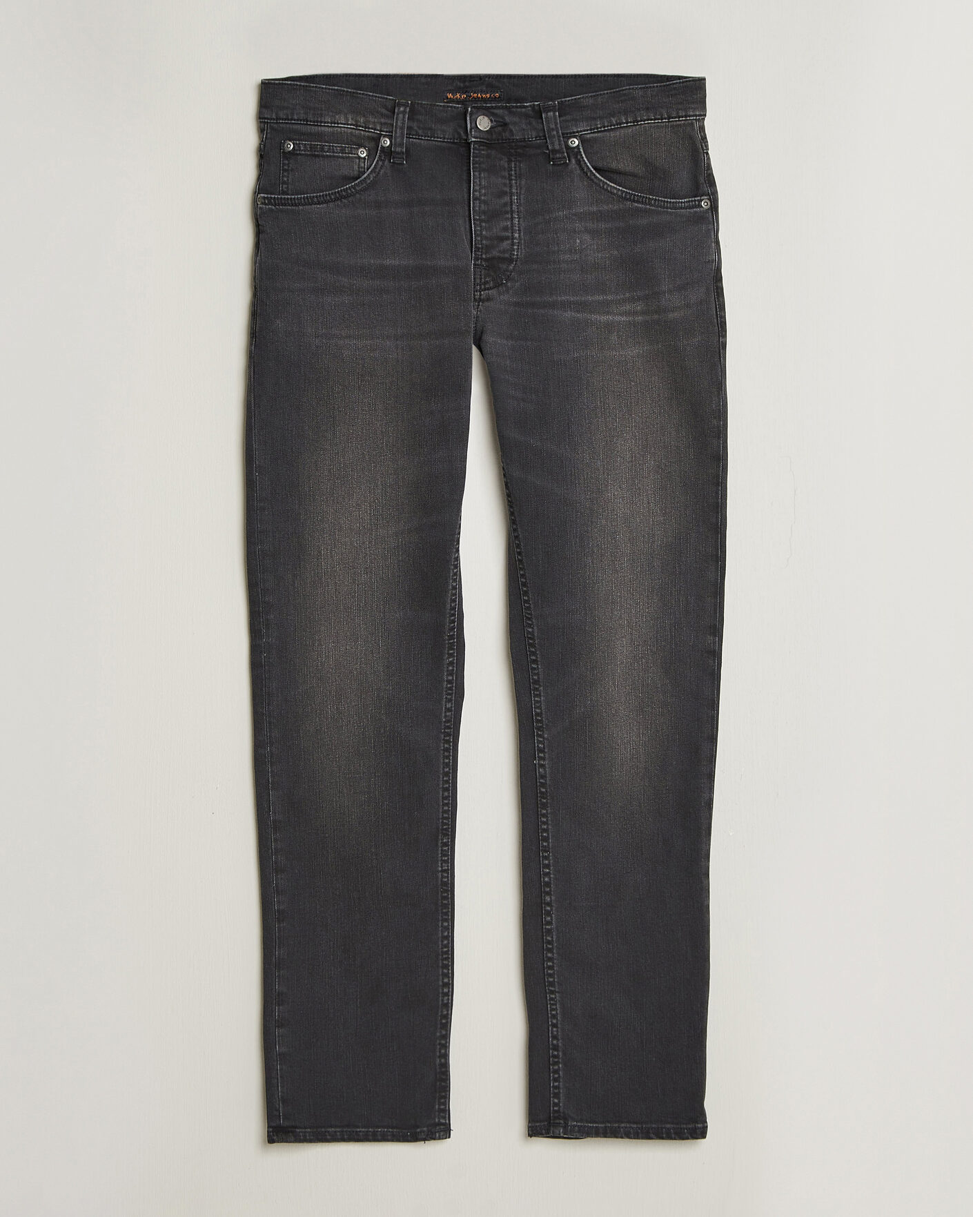 Uomini | Jeans | Nudie Jeans | Solid Ollie Jeans Black Mist