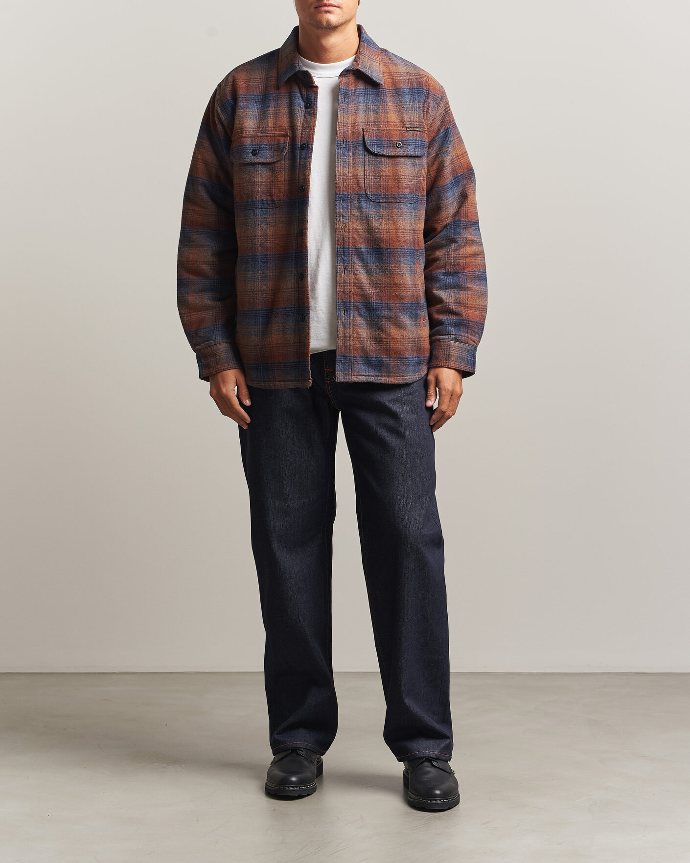 Uomini | Jeans | Nudie Jeans | Tuff Tony Jeans Dry Ecru Waves
