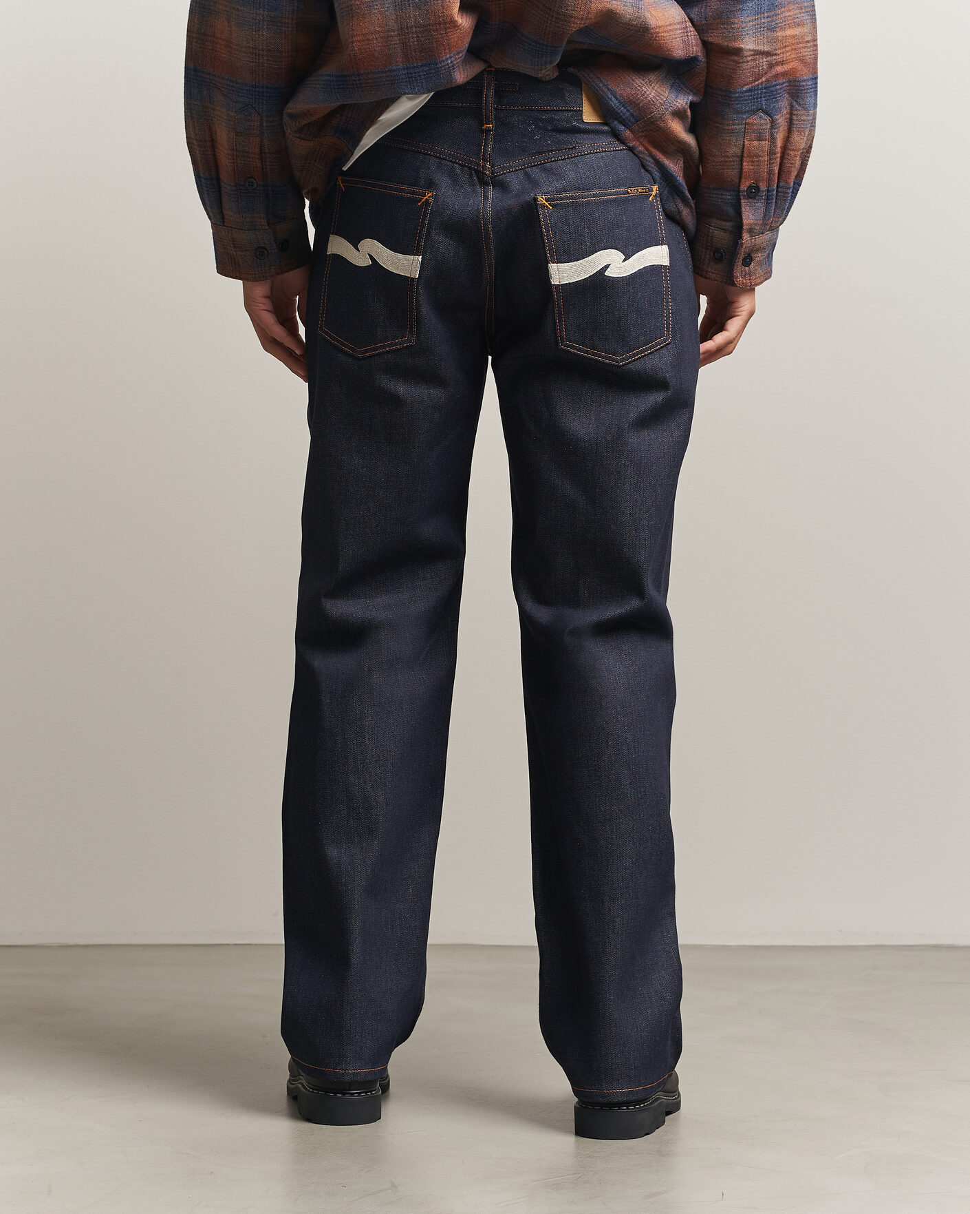 Uomini | Jeans | Nudie Jeans | Tuff Tony Jeans Dry Ecru Waves