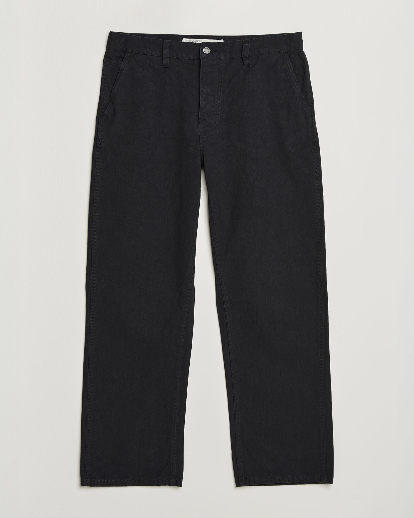 Uomini | Pantaloni | Nudie Jeans | Tuff Tony Duck Canvas Pants Black