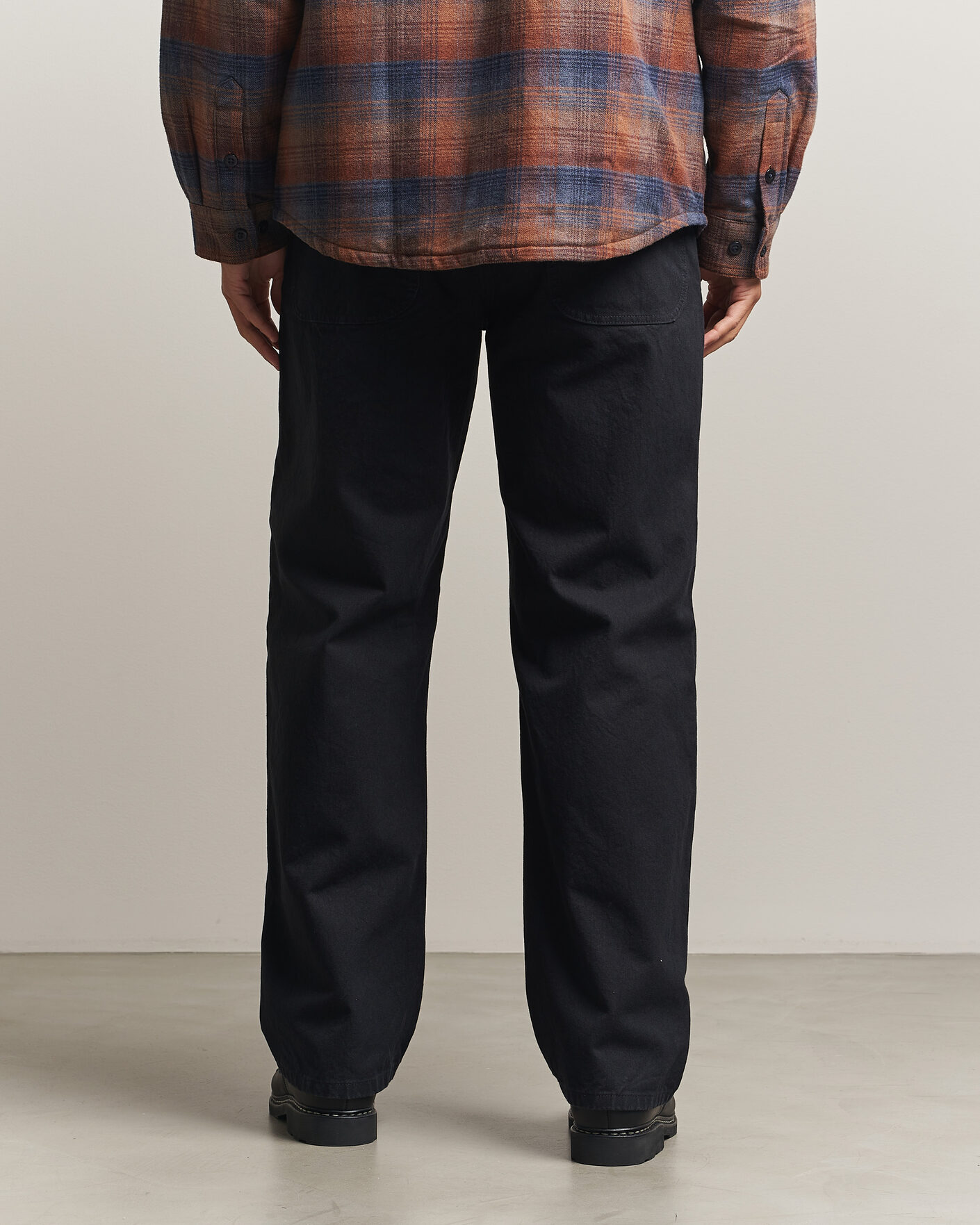 Uomini | Pantaloni | Nudie Jeans | Tuff Tony Duck Canvas Pants Black