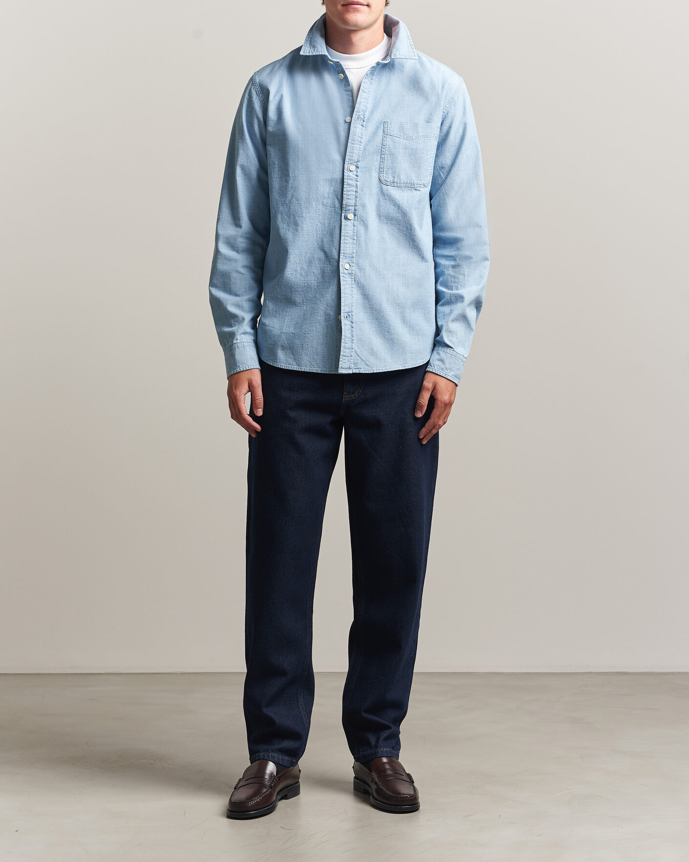 Uomini | Jeans | LES DEUX | Ryder Jeans Dark Indigo Wash