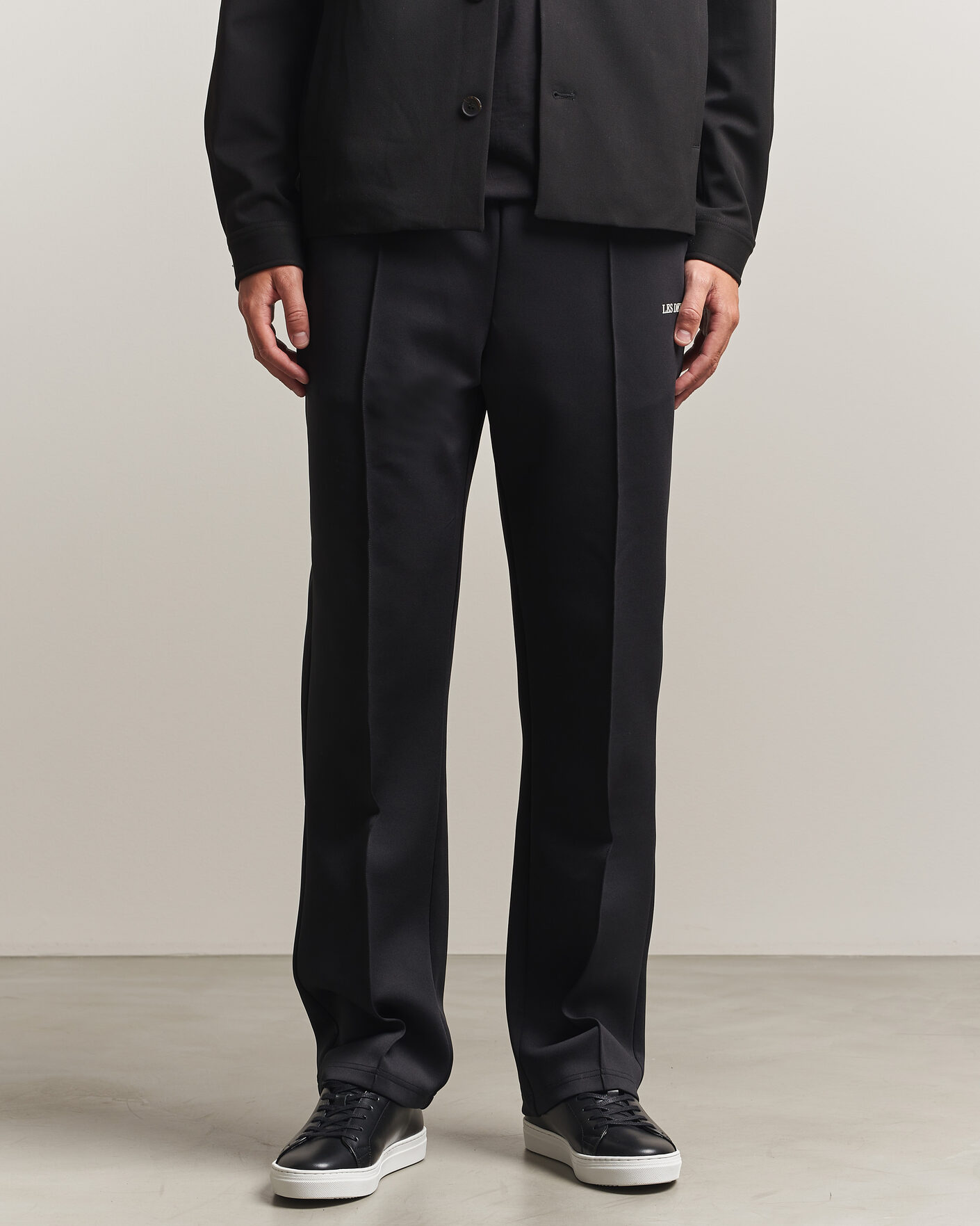 Uomini | Pantaloni | LES DEUX | Ballier Casual Track Pants Black
