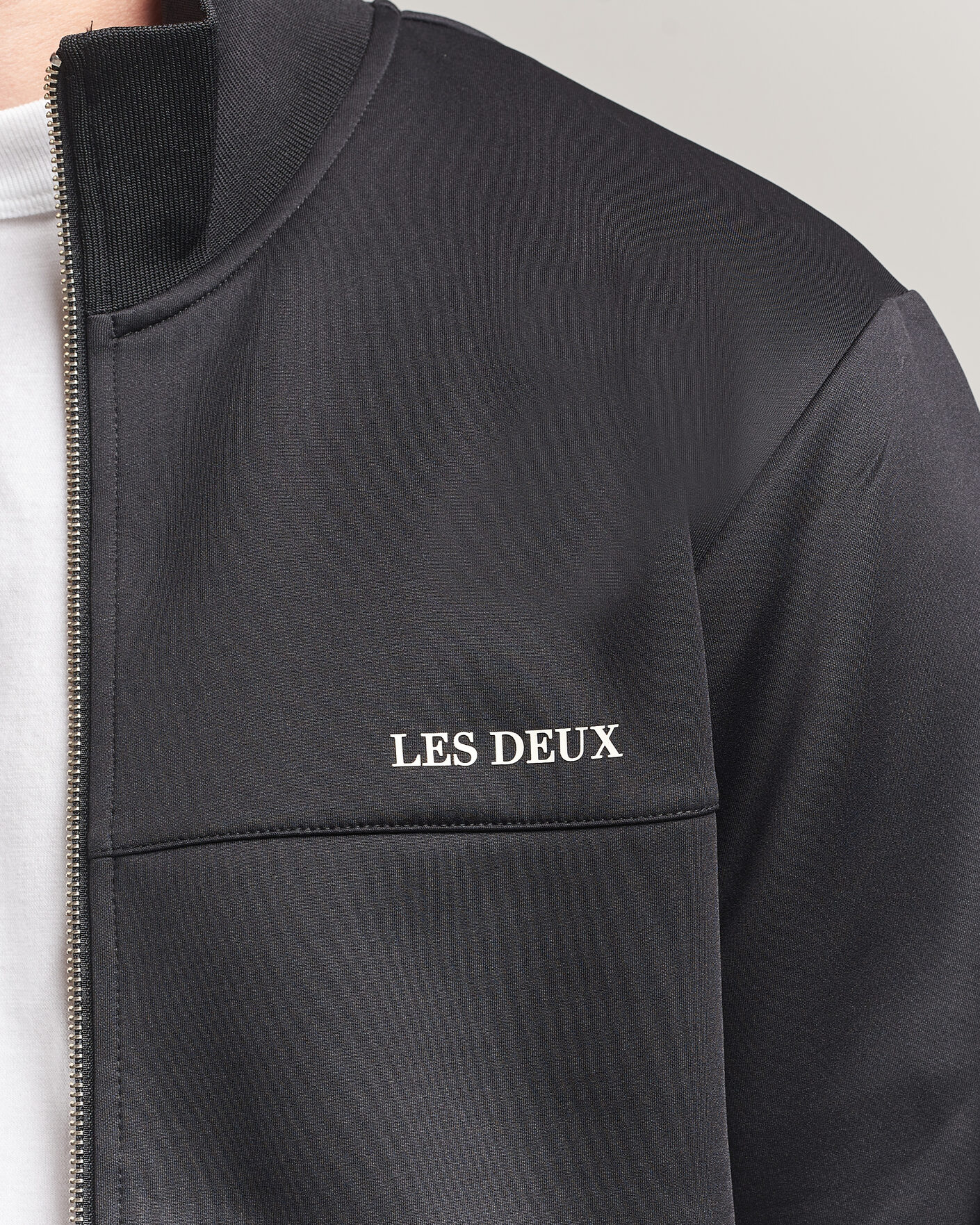 Uomini | Maglieria | LES DEUX | Ballier Track Jacket Black