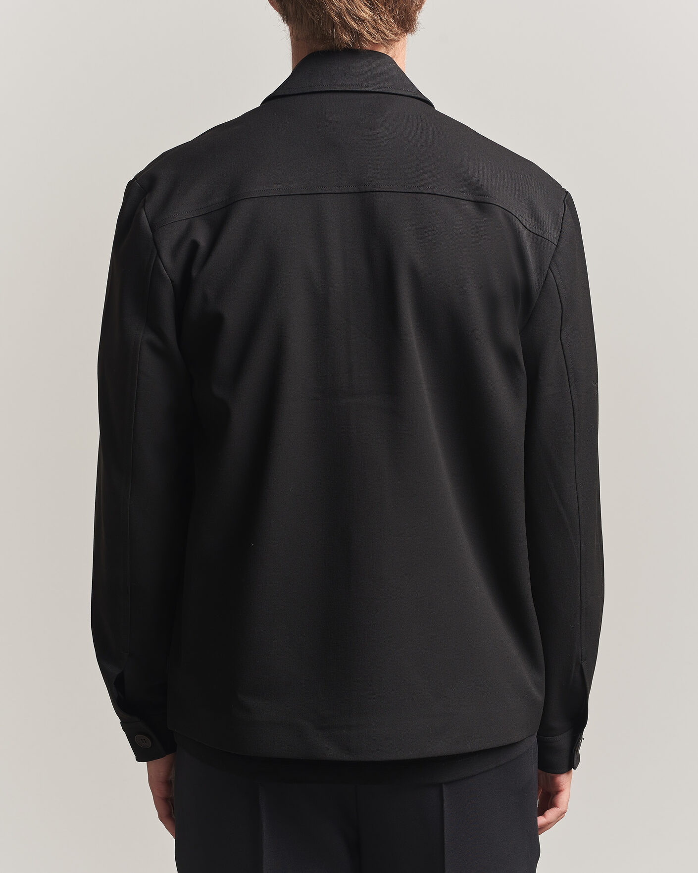 Uomini | Camicie | LES DEUX | Marsielle Hybrid Jacket Black