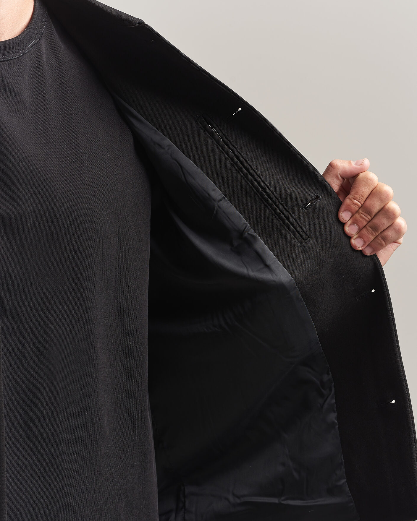 Uomini | Camicie | LES DEUX | Marsielle Hybrid Jacket Black