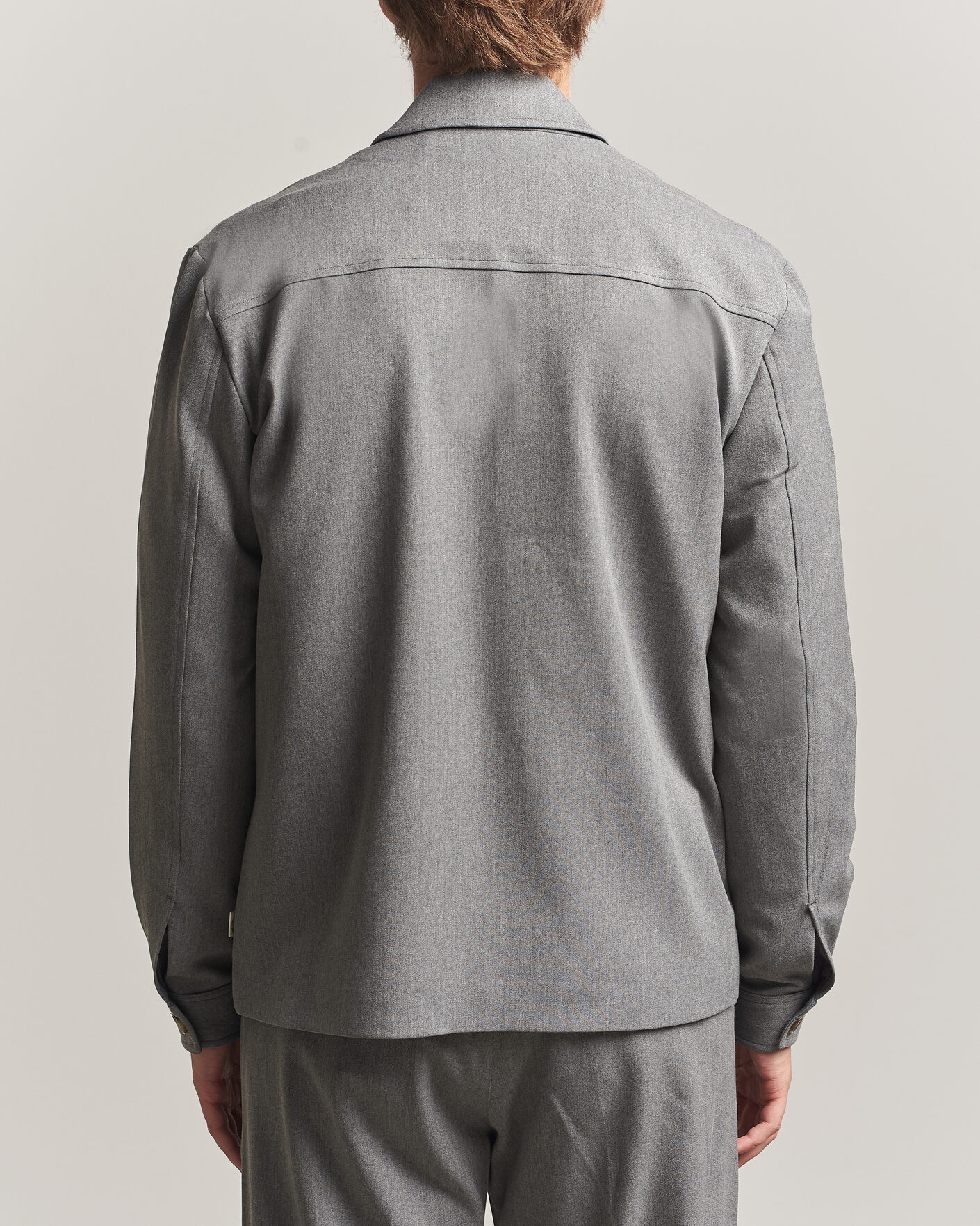 Uomini | Camicie | LES DEUX | Marsielle Hybrid Jacket Grey Melange