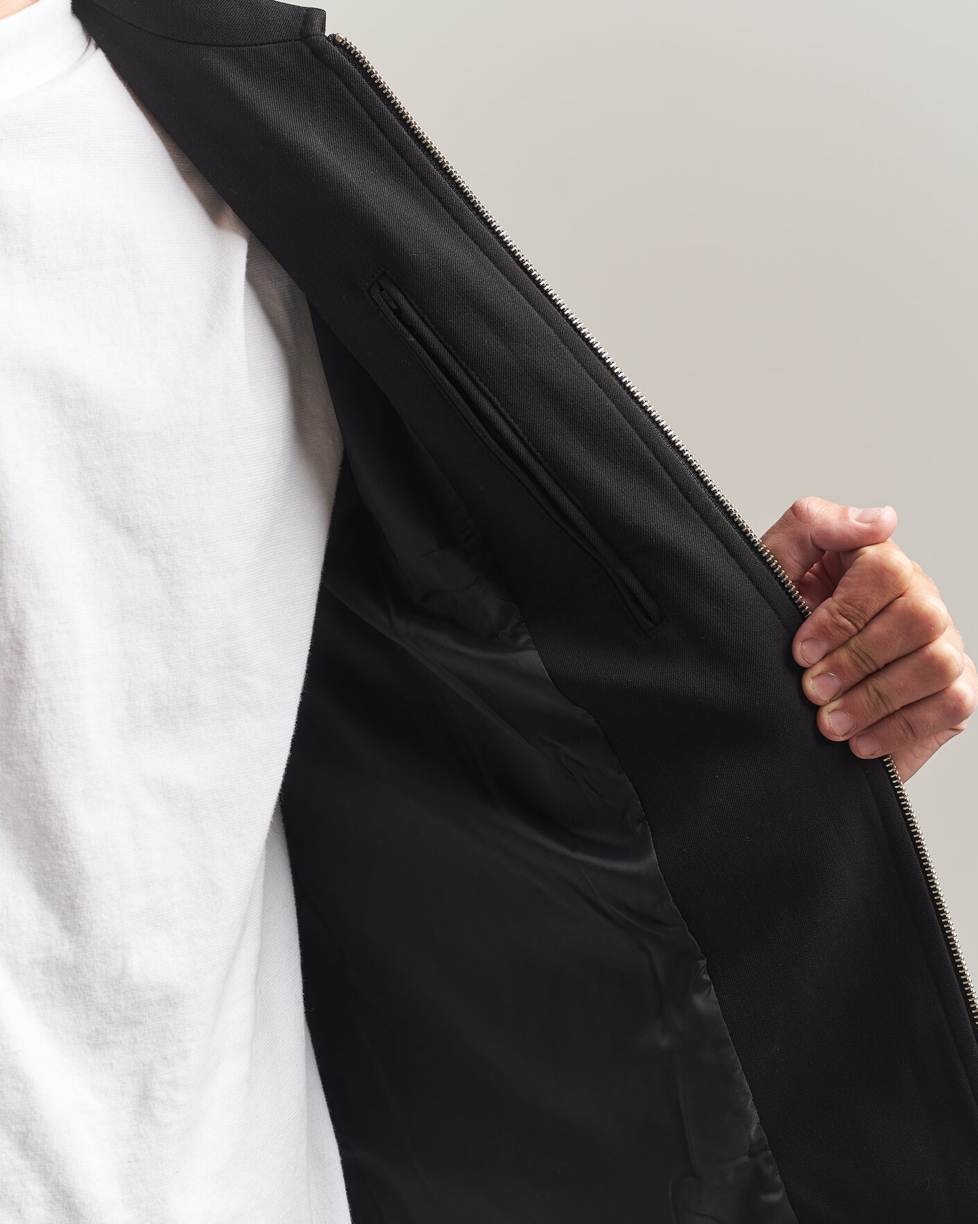 Uomini | Giacche | LES DEUX | Como Coach Jacket Black