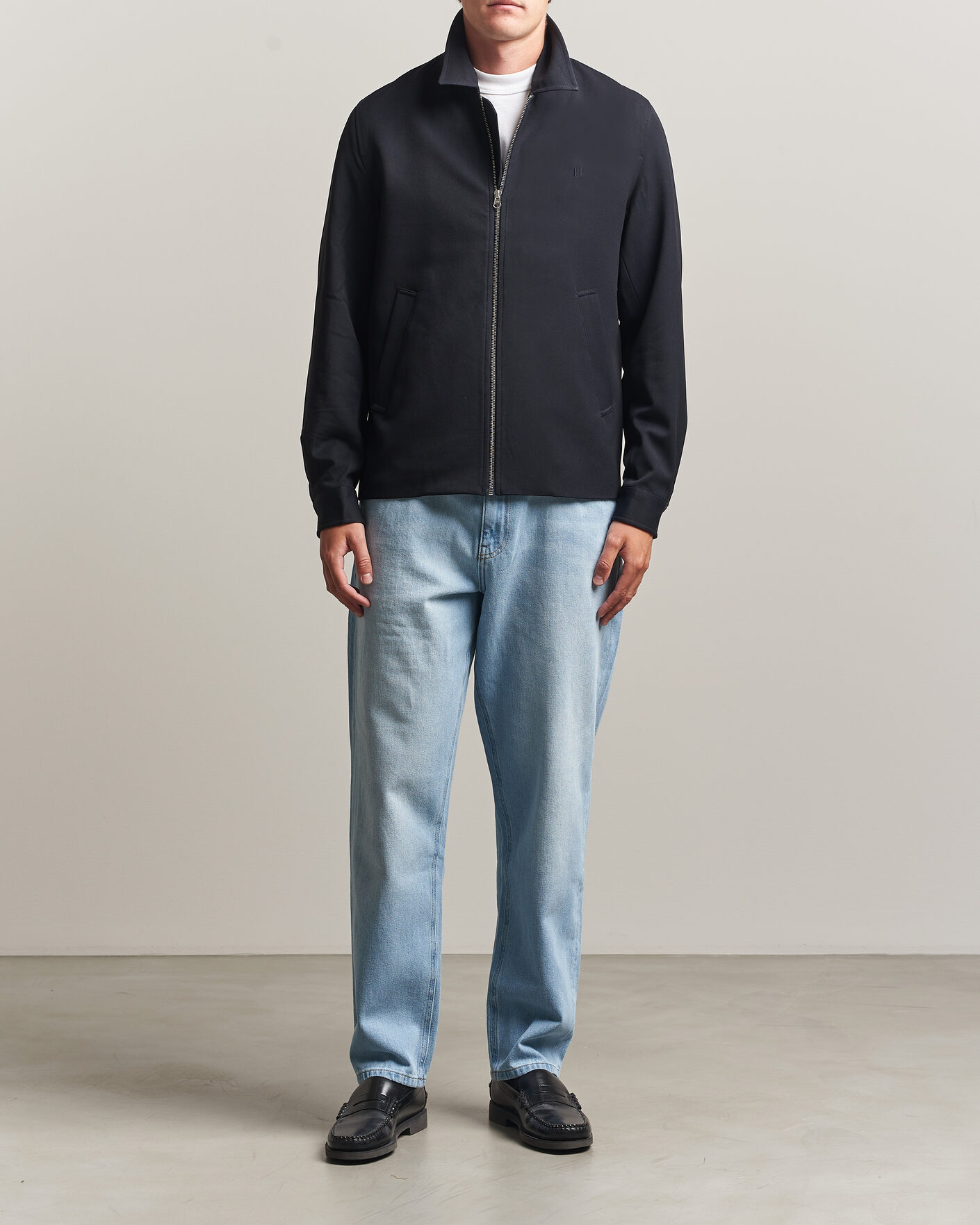 Uomini | Giacche | LES DEUX | Como Coach Jacket Navy