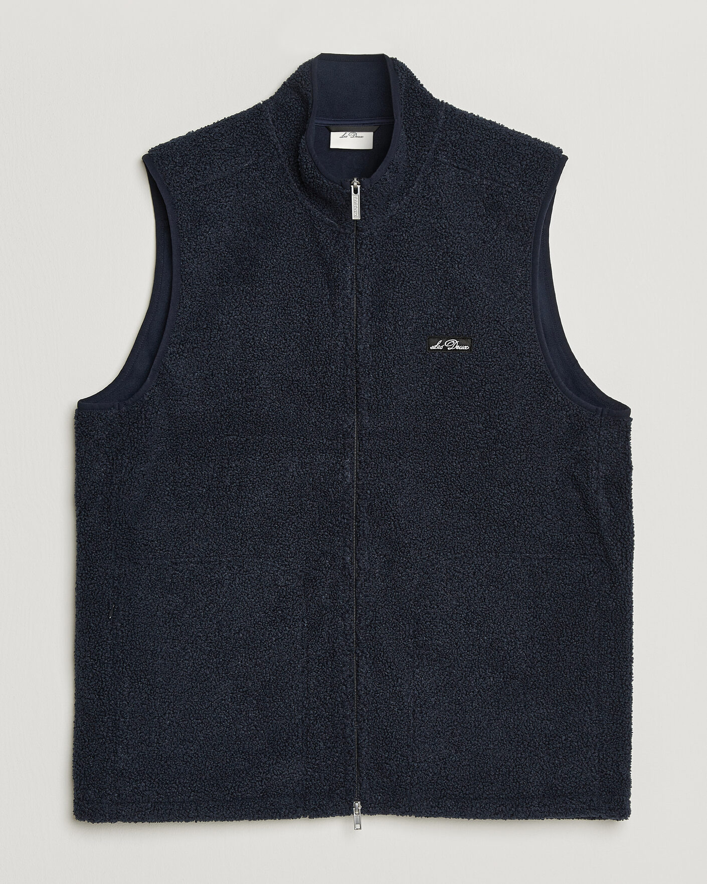 Uomini | Gilet | LES DEUX | Patch Teddy Vest Dark Navy