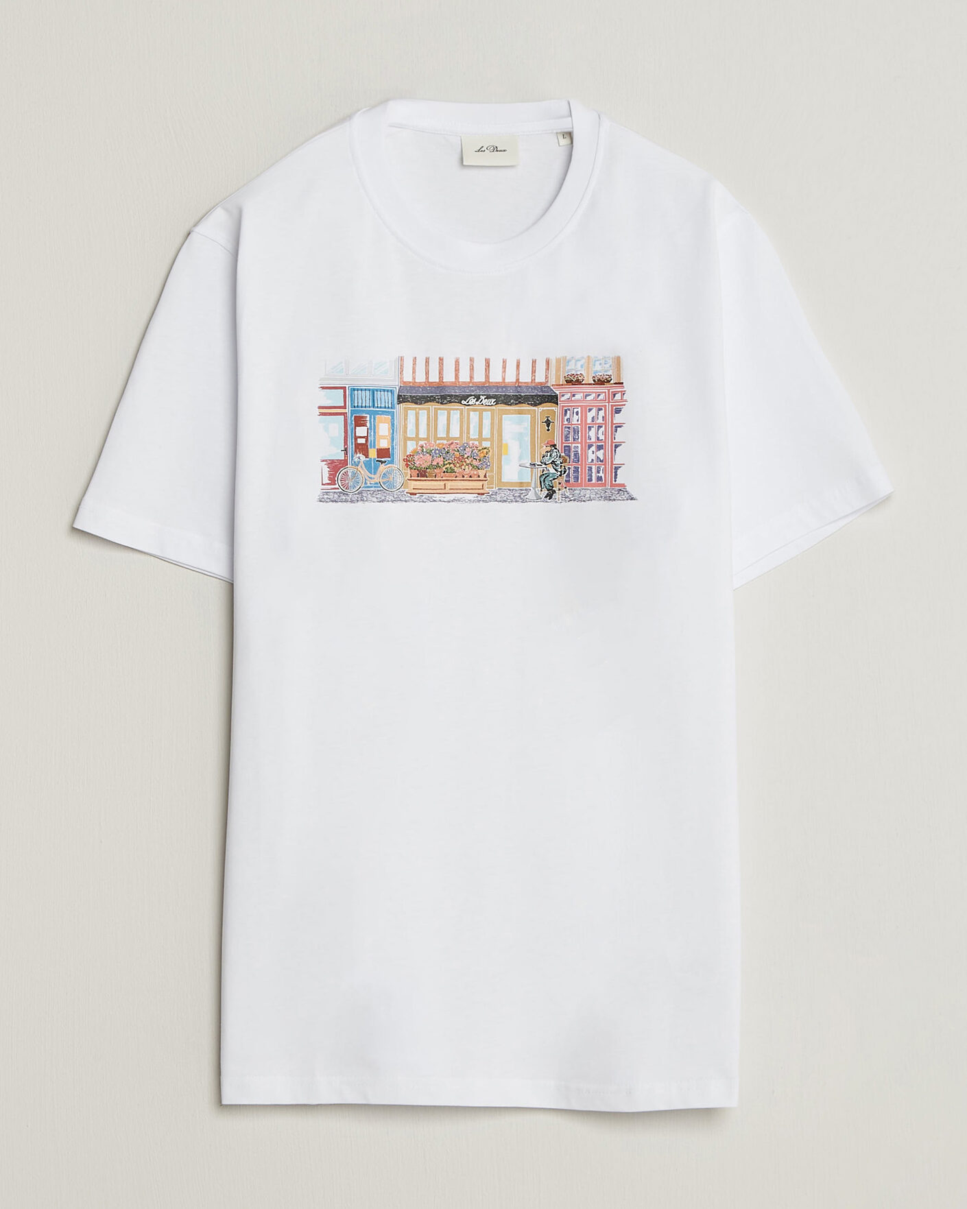 Uomini | T-shirt | LES DEUX | Market T-Shirt White