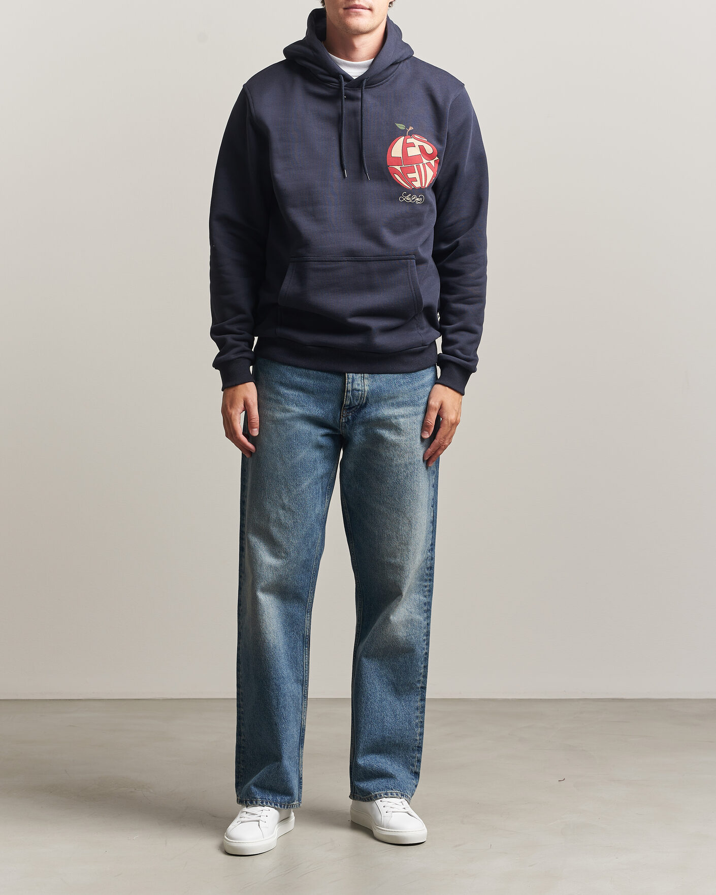 Uomini | Maglieria | LES DEUX | Orchard Sweatshirt Dark Navy
