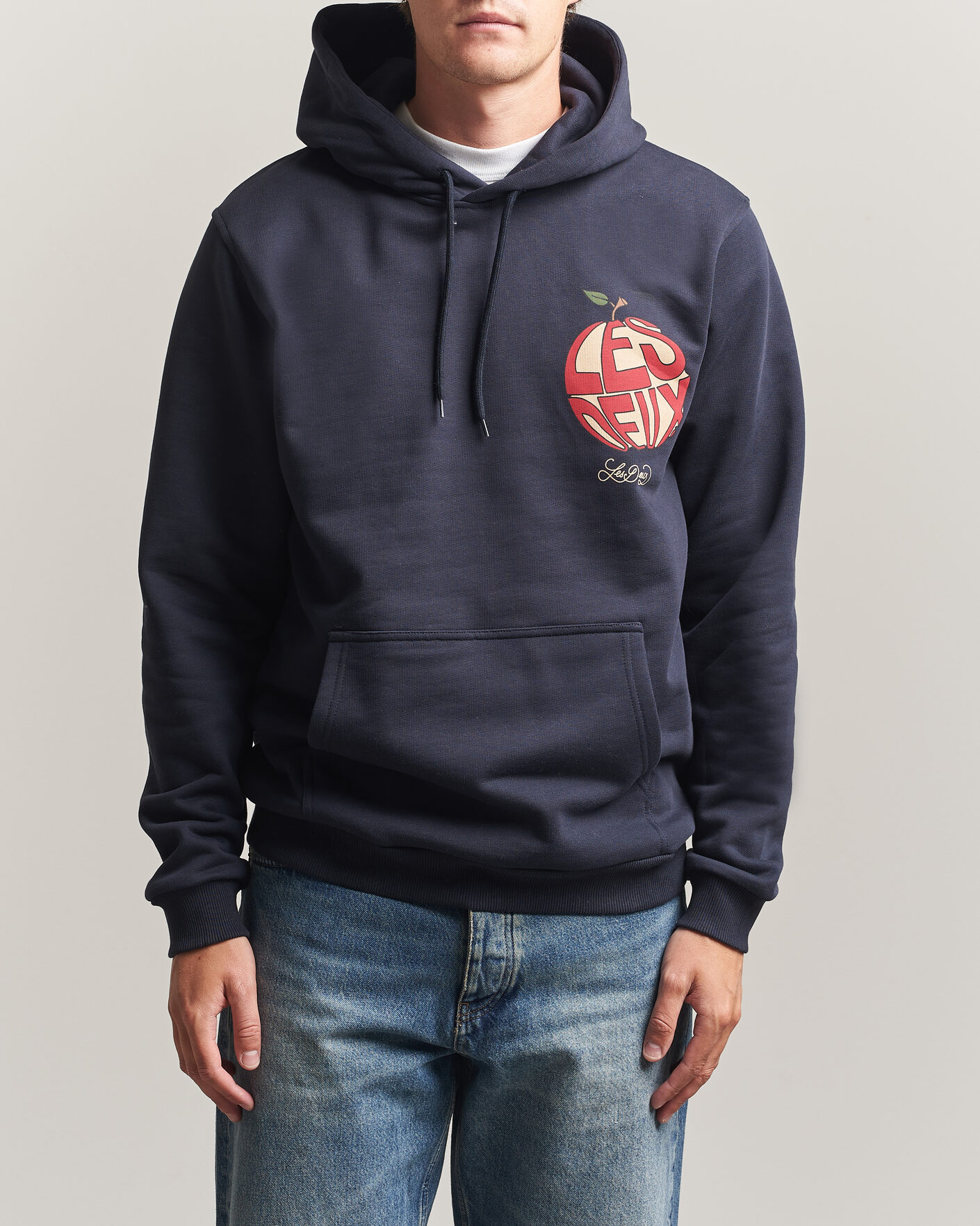 Uomini | Maglieria | LES DEUX | Orchard Sweatshirt Dark Navy