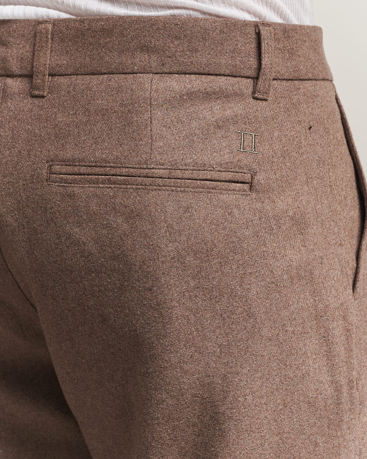 Uomini | Pantaloni | LES DEUX | Wool Reg Suit Pants Caribou