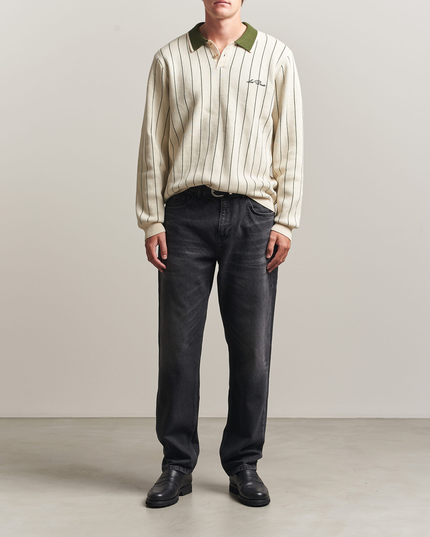 Uomini | Jeans | LES DEUX | Ryder Denim Jeans Black Wash