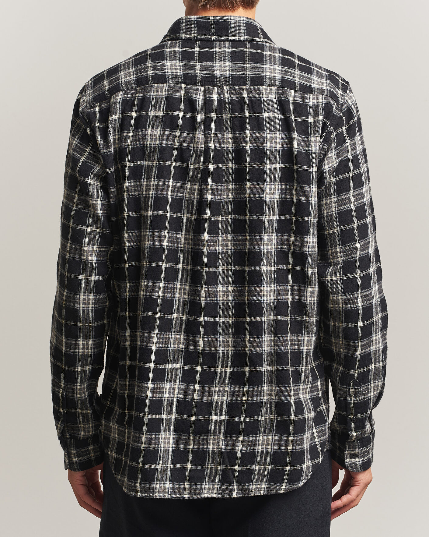 Uomini | Camicie | LES DEUX | Vintage Check Shirt Black