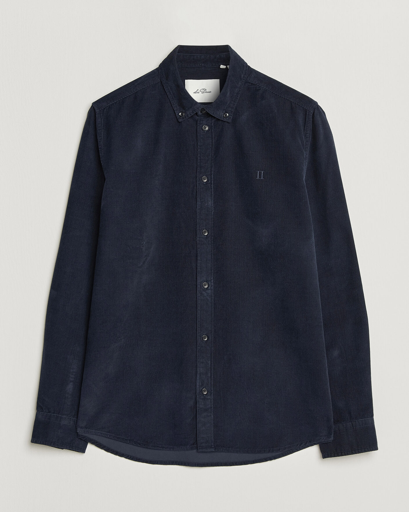 Uomini | Camicie | LES DEUX | Pinwale Corduroy Shirt Dark Navy