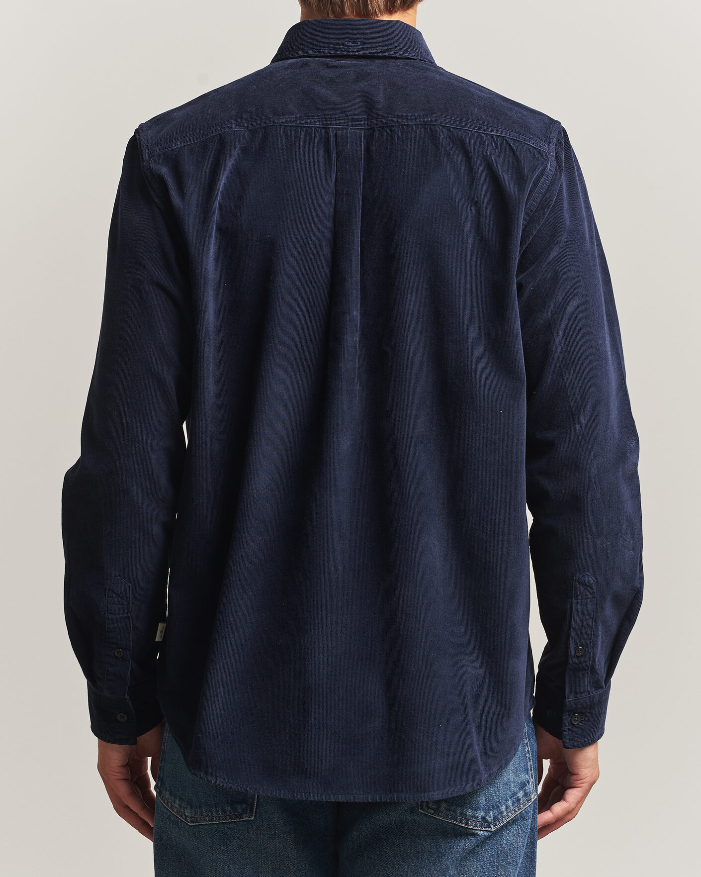 Uomini | Camicie | LES DEUX | Pinwale Corduroy Shirt Dark Navy
