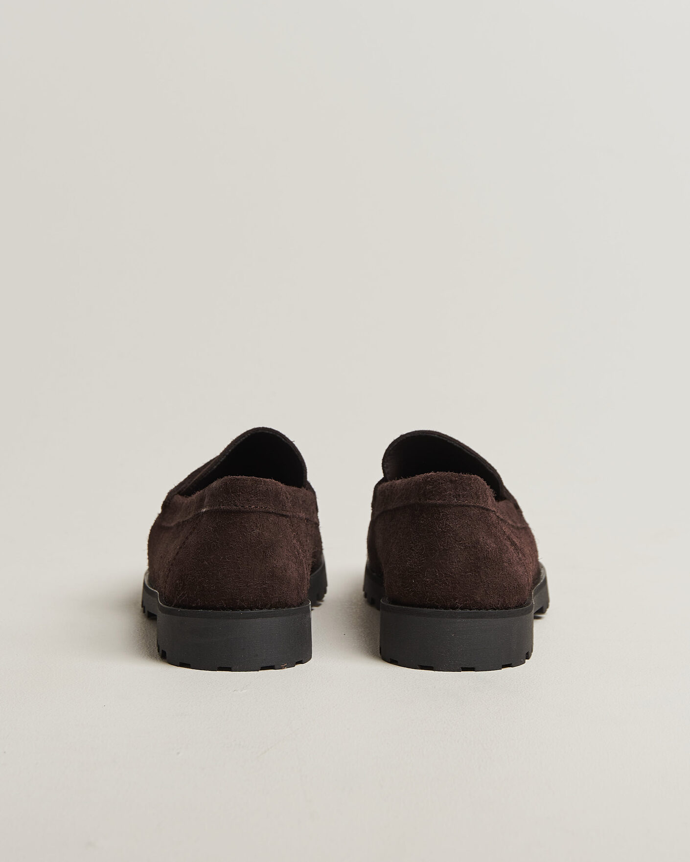 Uomini | Mocassini | LES DEUX | Hairy Suede Loafer Molé Brown