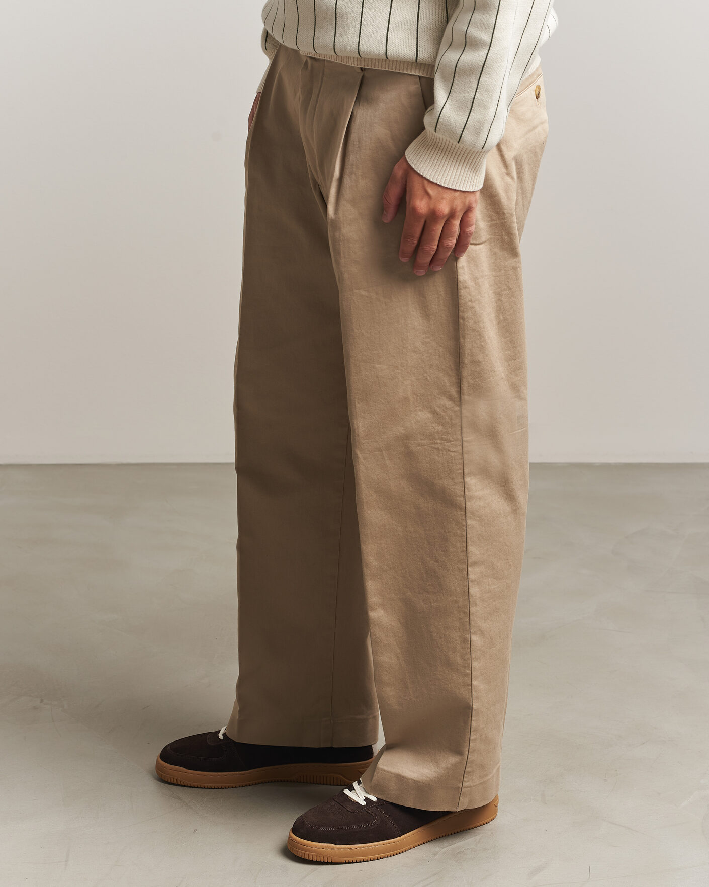 Uomini | Sneakers | LES DEUX | Suede Sneaker Molé Brown