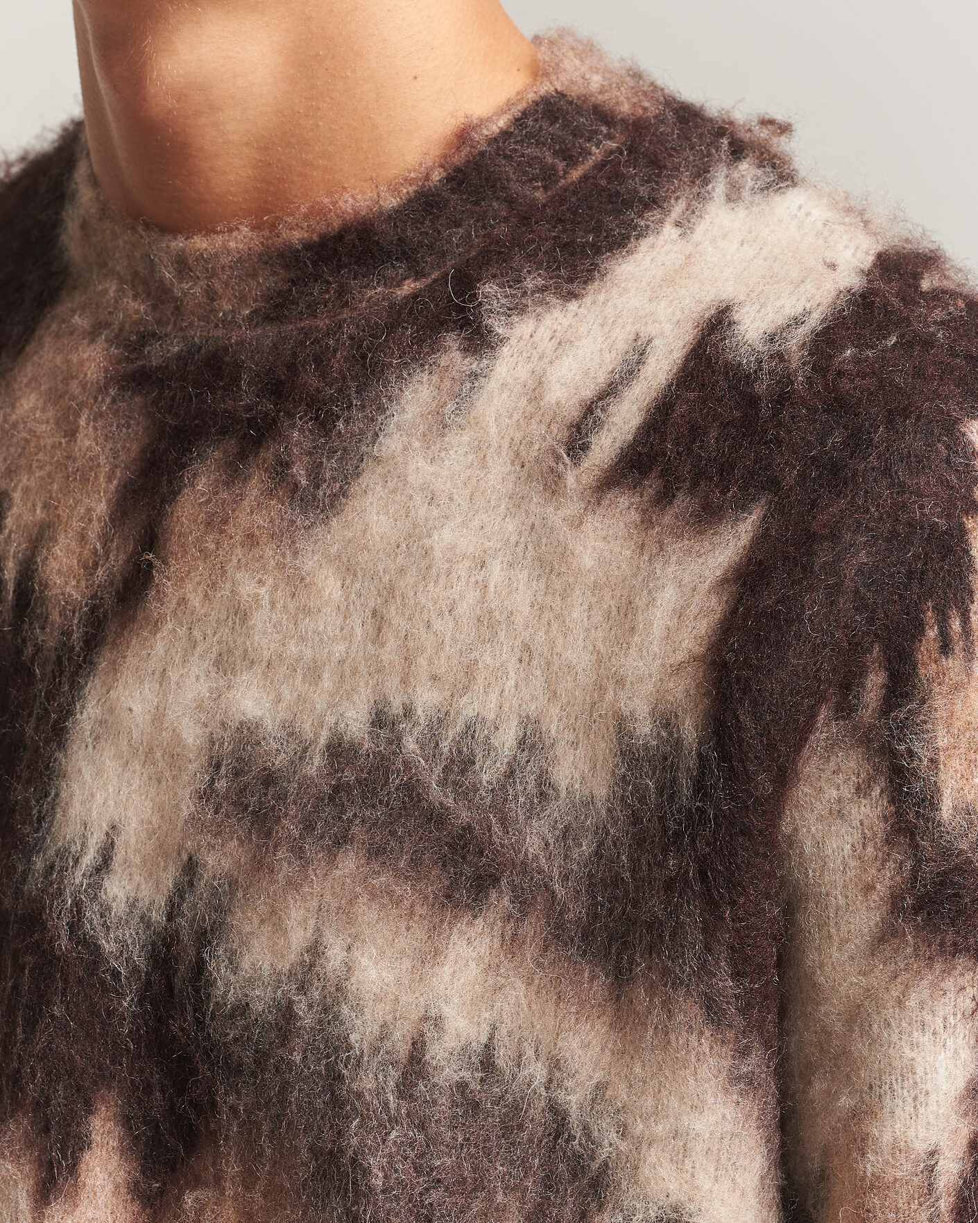 Uomini | Maglieria | LES DEUX | Forrest Crewneck Knit Brown