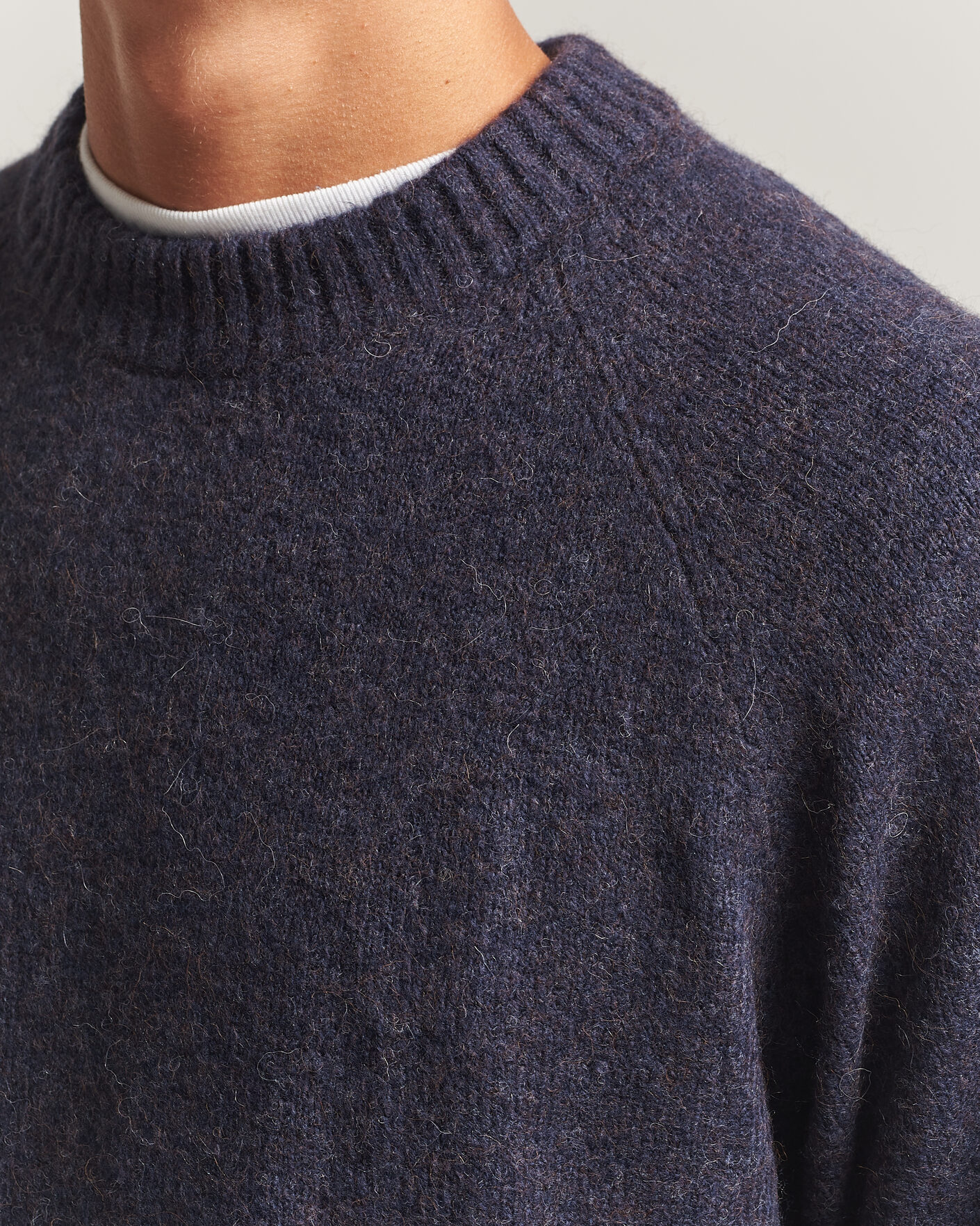 Uomini | Maglieria | LES DEUX | Soft Roundneck Knit Dark Navy