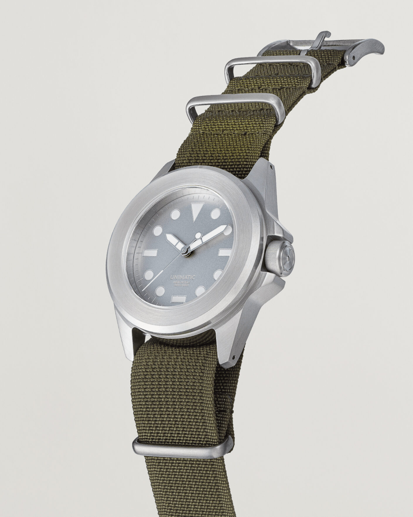 Uomini | UNIMATIC Modello Quattro Limited Military Watch Grey | UNIMATIC | Modello Quattro Limited Military Watch Grey