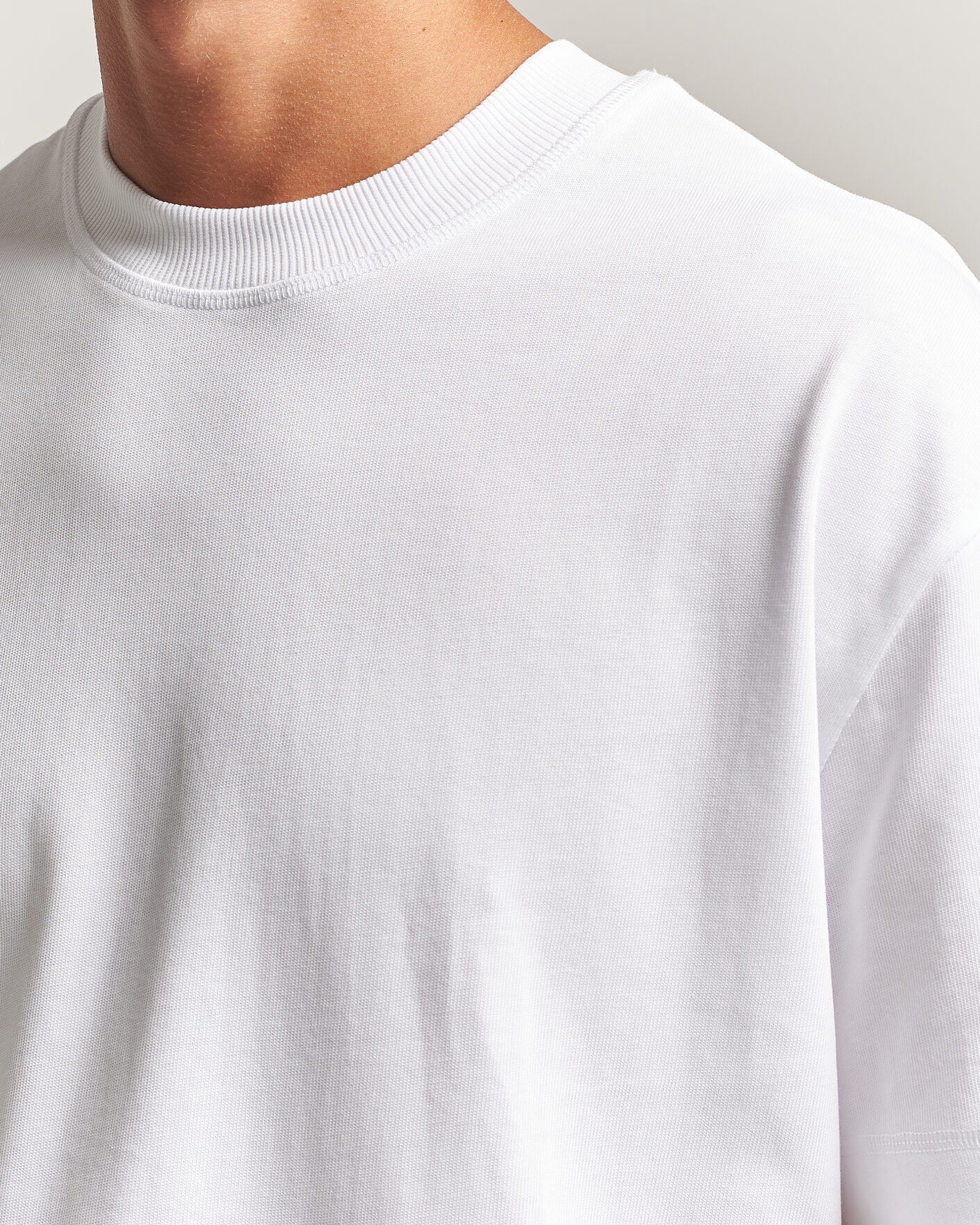 Uomini | T-shirt | LES DEUX | Heavyweight T-Shirt White