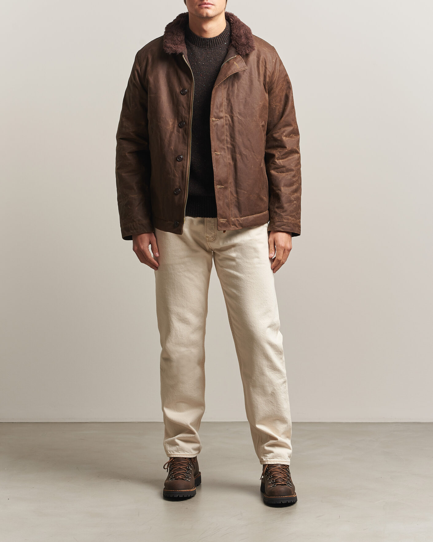 Uomini | Giacche | Manifattura Ceccarelli | Deck Jacket Dark Tan