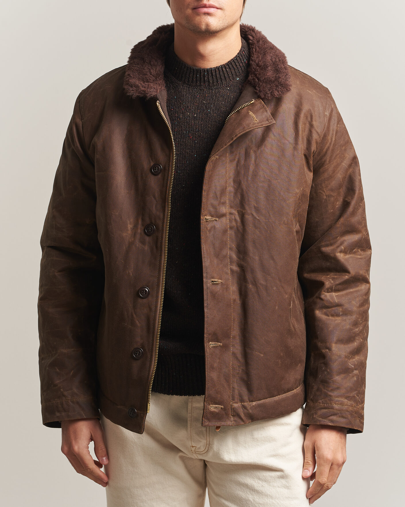 Uomini | Giacche | Manifattura Ceccarelli | Deck Jacket Dark Tan