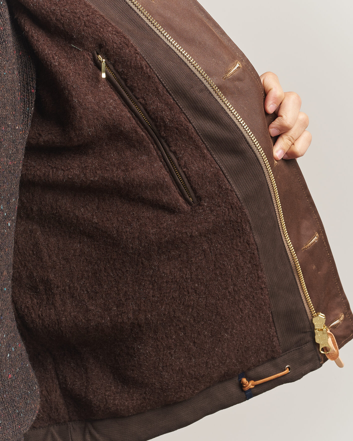 Uomini | Giacche | Manifattura Ceccarelli | Deck Jacket Dark Tan
