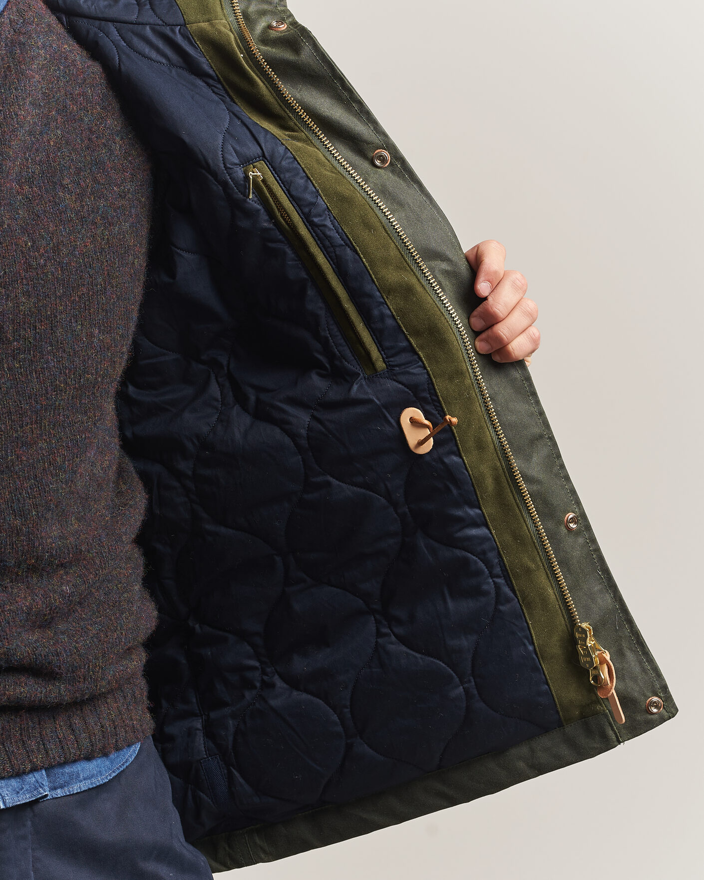 Uomini | Giacche | Manifattura Ceccarelli | New Fisherman Parka Dark Green