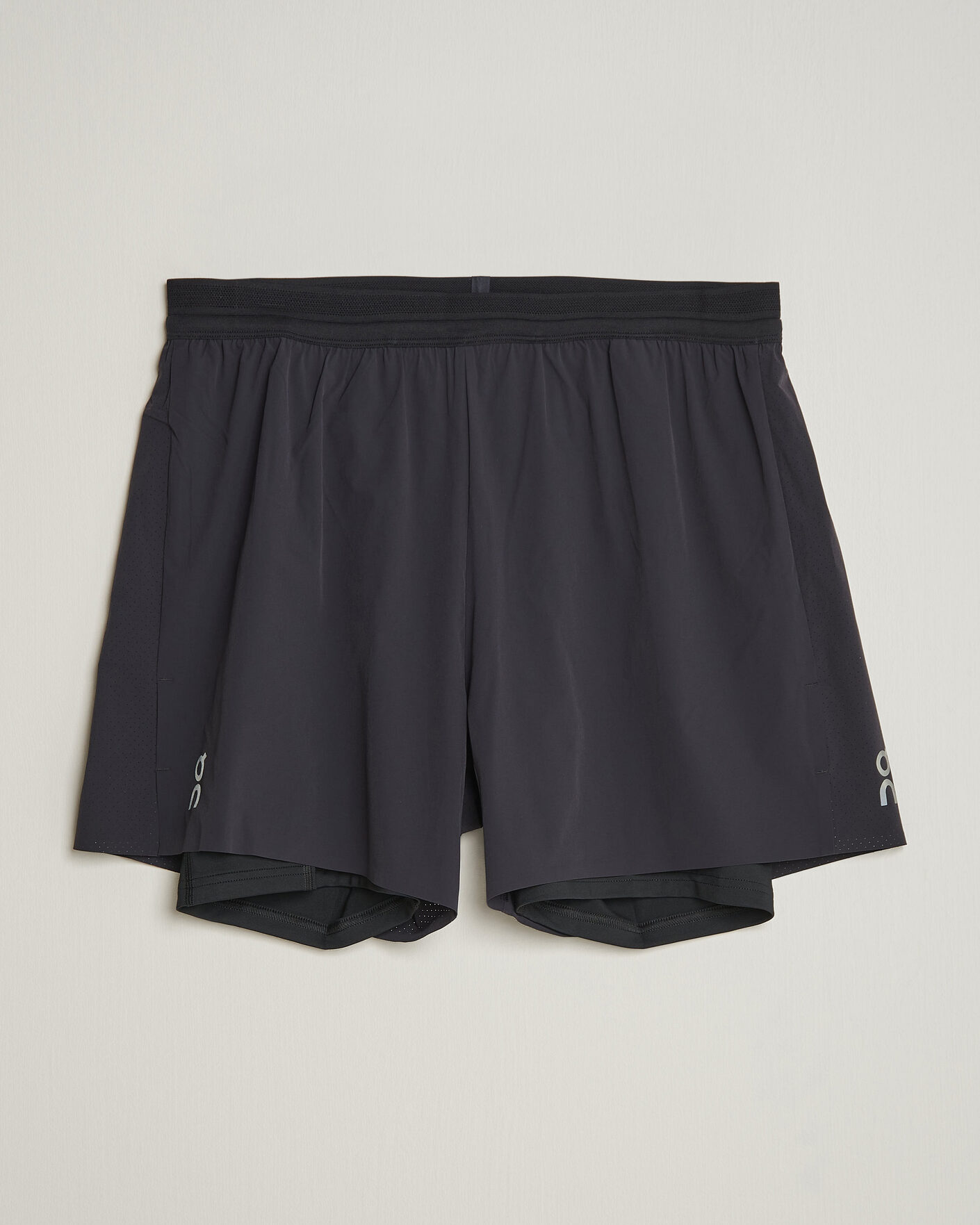 Uomini | Pantaloncini | On | 5 Inch Performance 2/1 Shorts Black