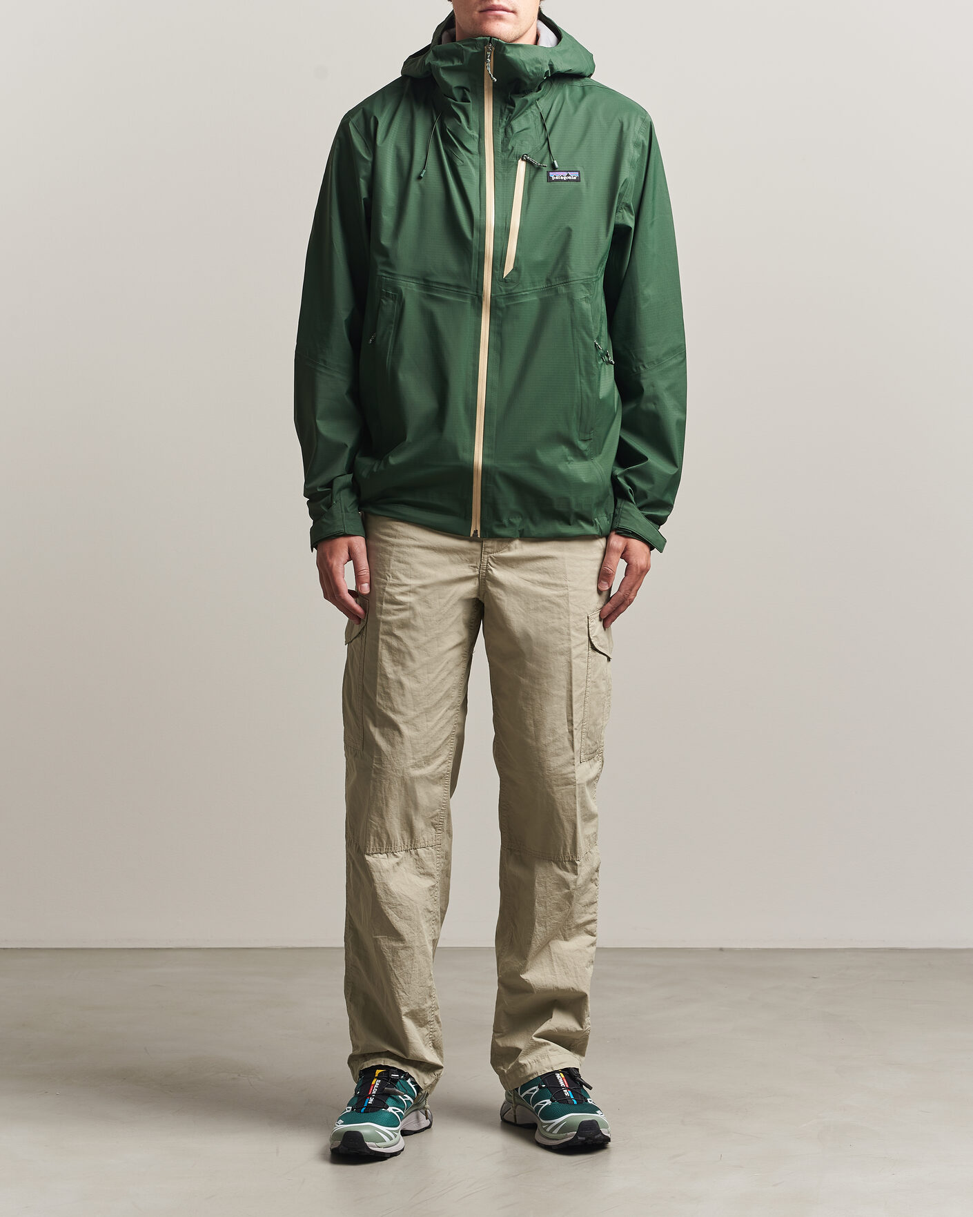 Uomini | Giacche | Patagonia | Granite Crest Rain Jacket Treeline Green